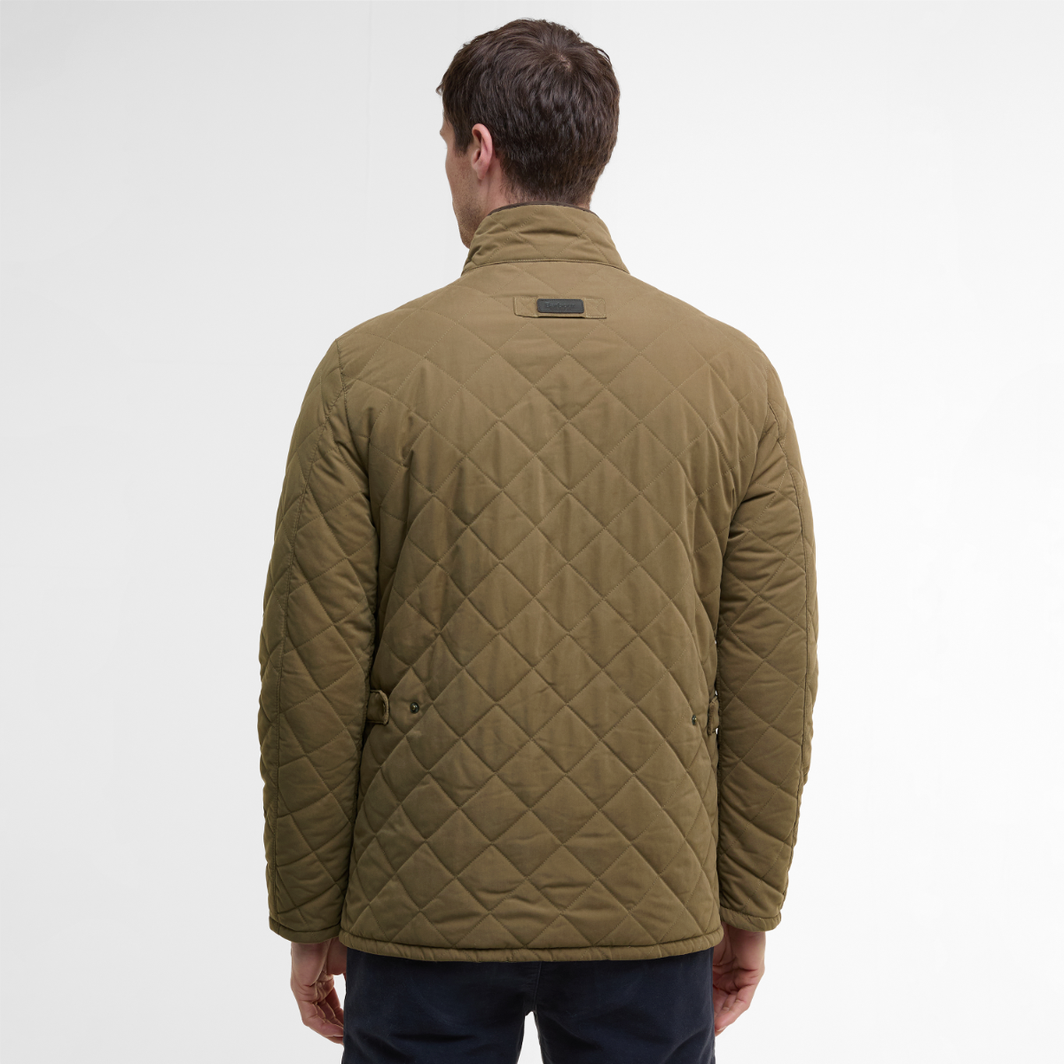 Barbour Waterproof Shoveler Quilted Men's Jacket | Clay