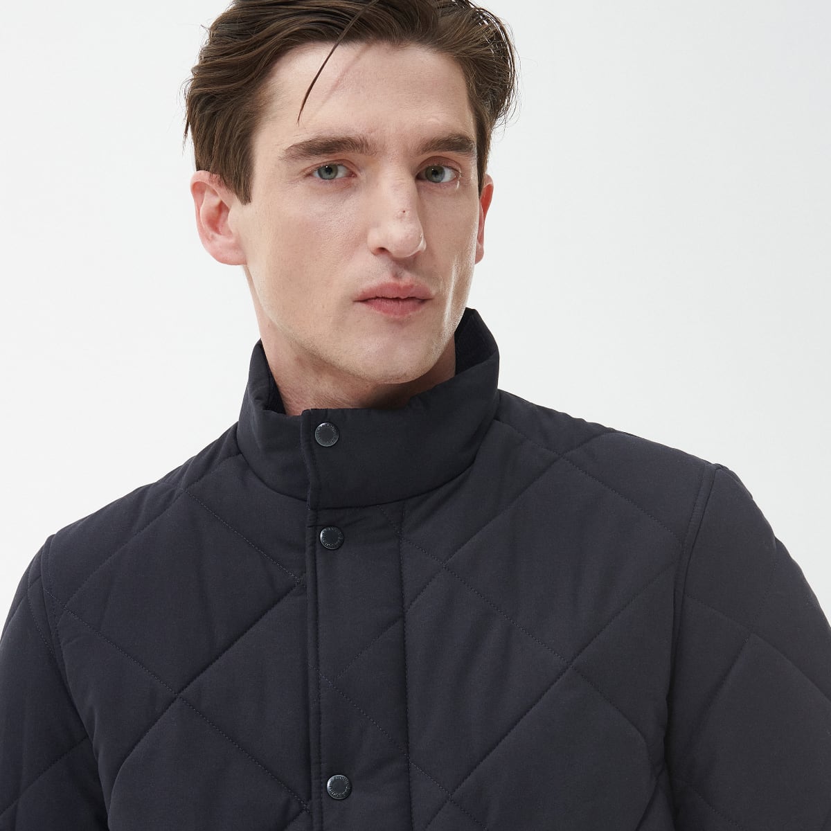Barbour Winter Chelsea Quilted Men's Jacket | Navy