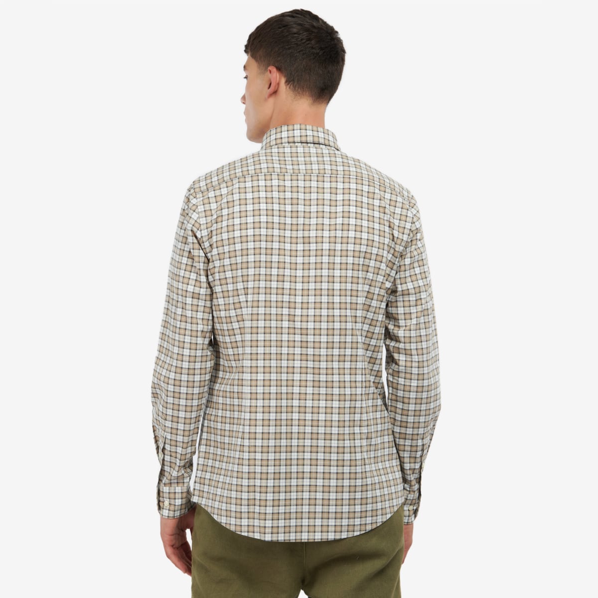 Barbour Lomond Tailored Fit Men's Shirt | Amble Sand Tartan