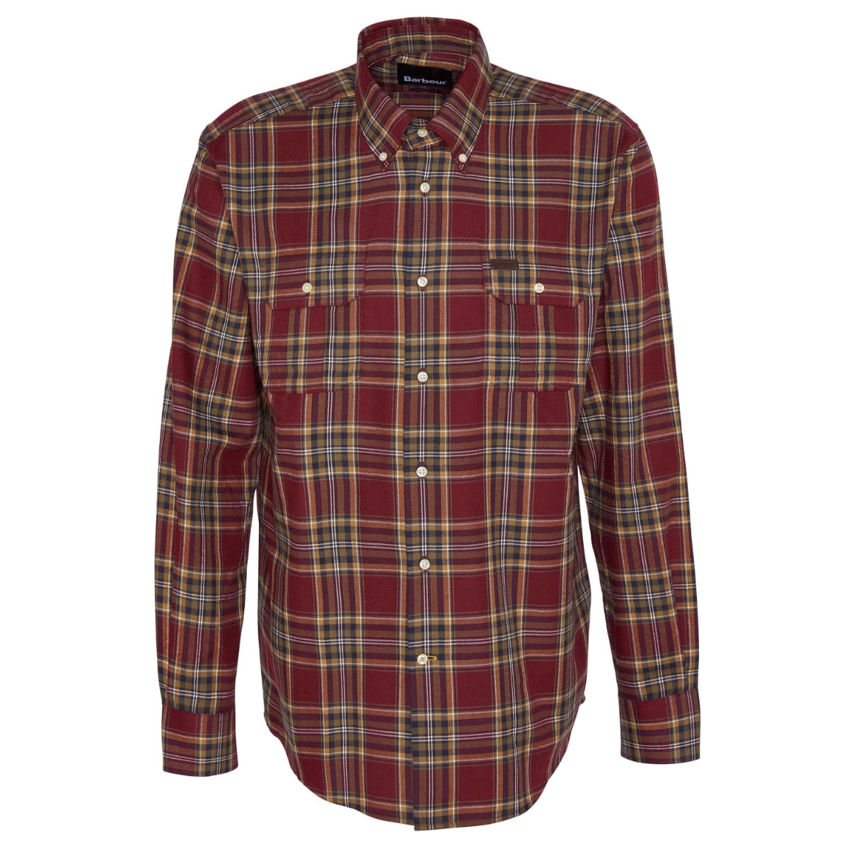 Barbour Singsby Thermo Weave Regular Fit Shirt | Merlot