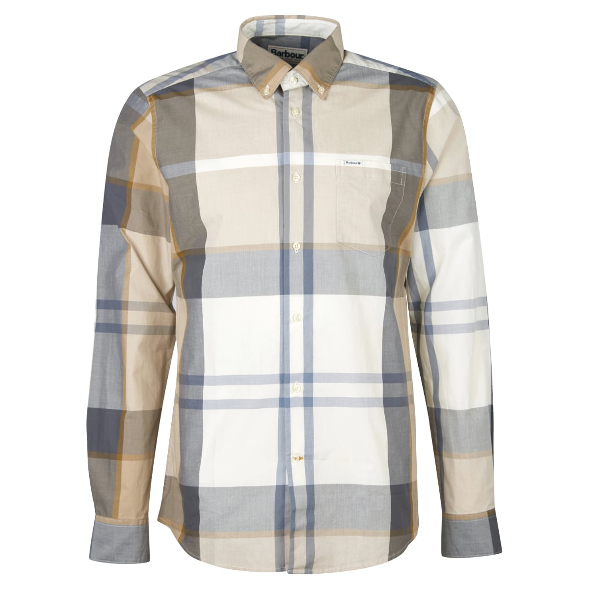 Barbour Harris Tailored Fit Men's Shirt | Amble Sand Tartan