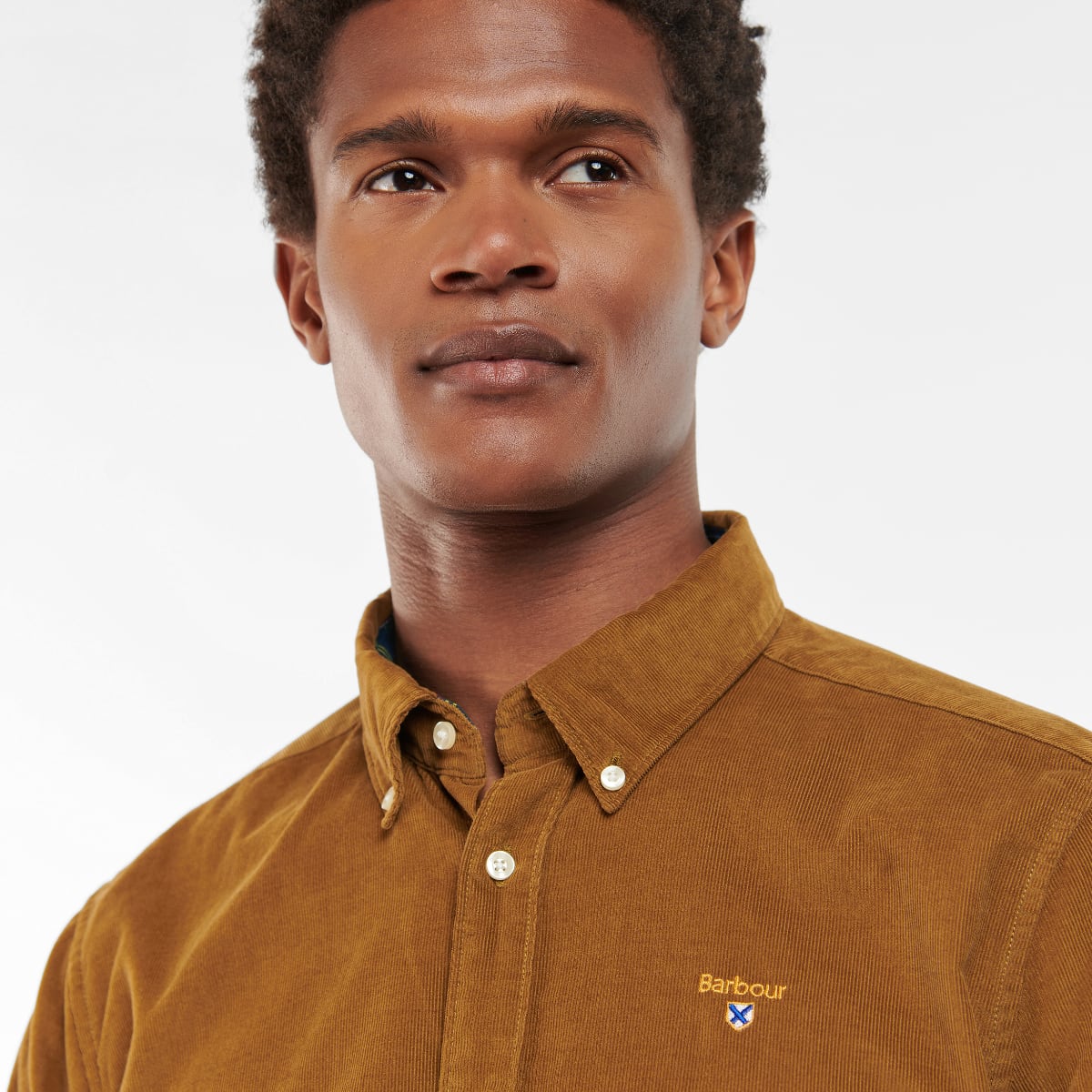 Barbour Yaleside Tailored Fit Men's Shirt | Tan