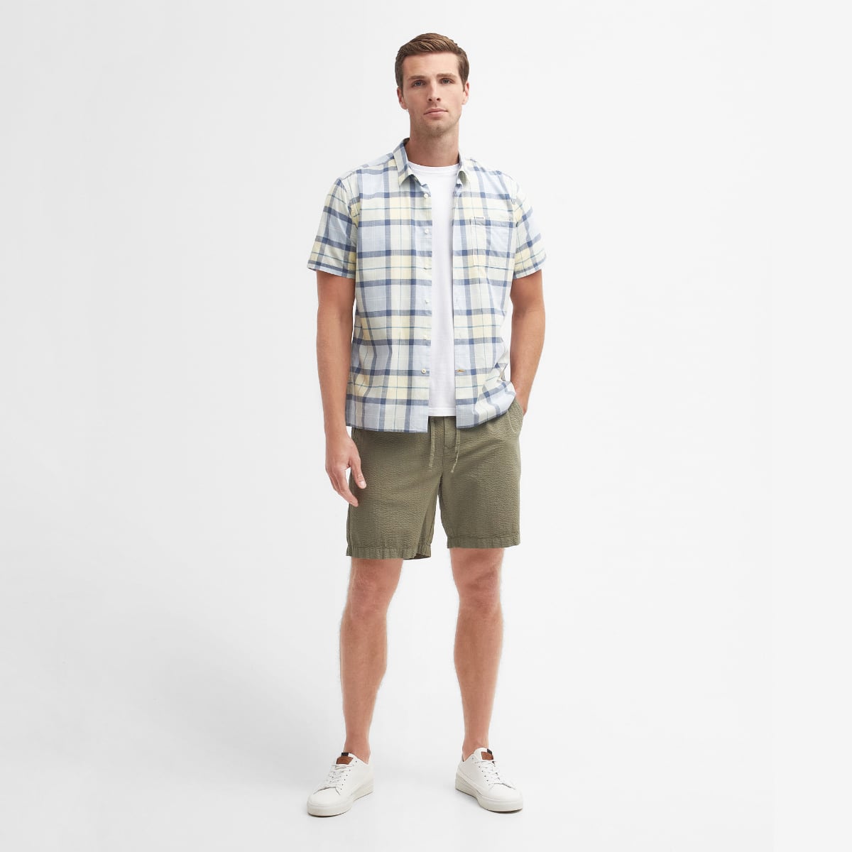 Barbour Gordon Short Sleeve Regular Fit Men's Shirt | Sandsend Tartan