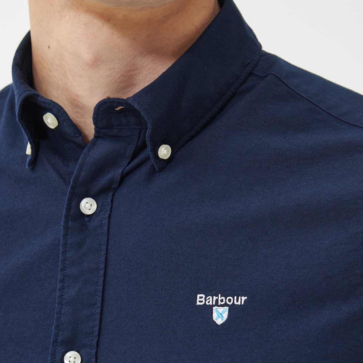 Barbour Oxtown Tailored Fit Men's Shirt | Navy