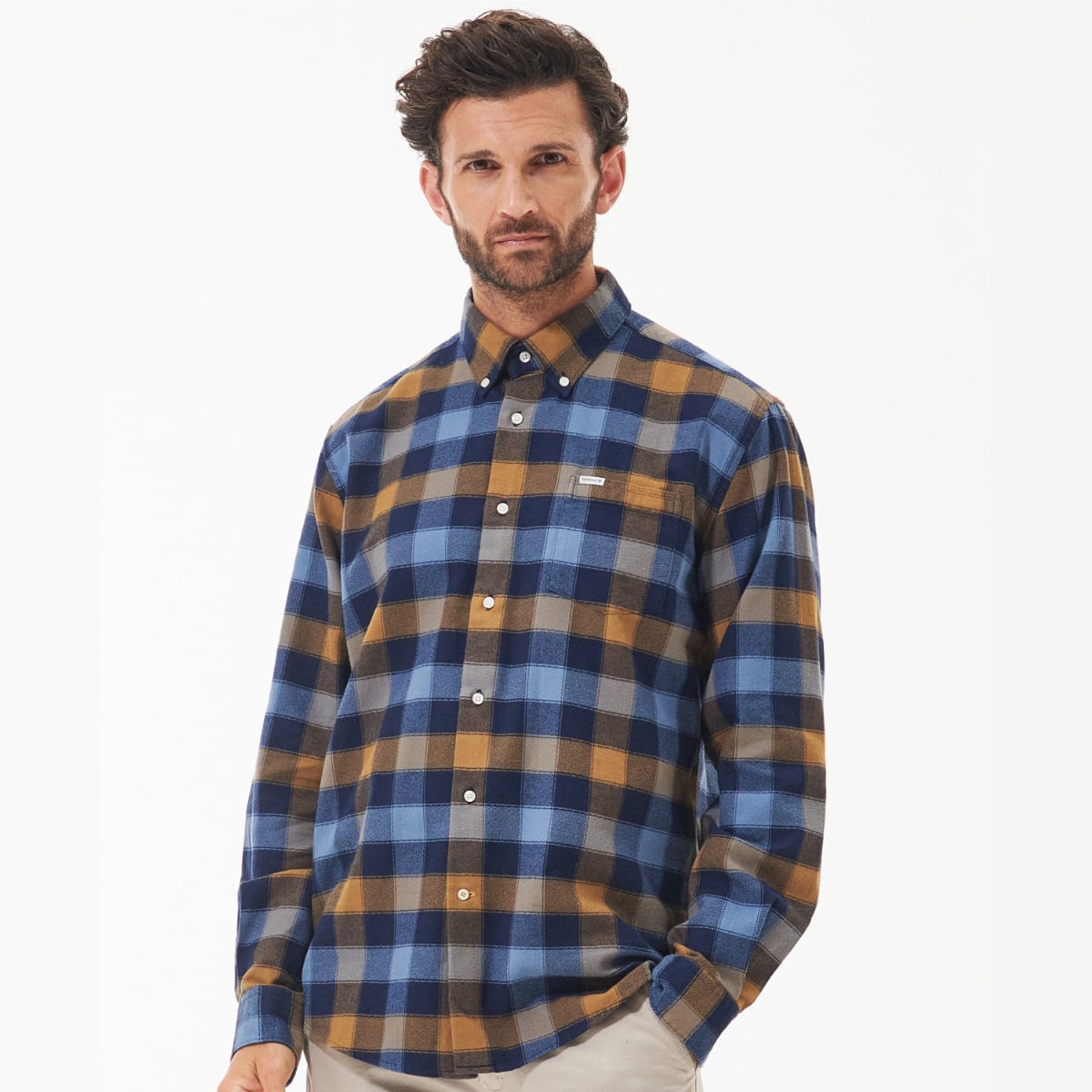 Barbour Damfield Regular Fit Shirt | Navy