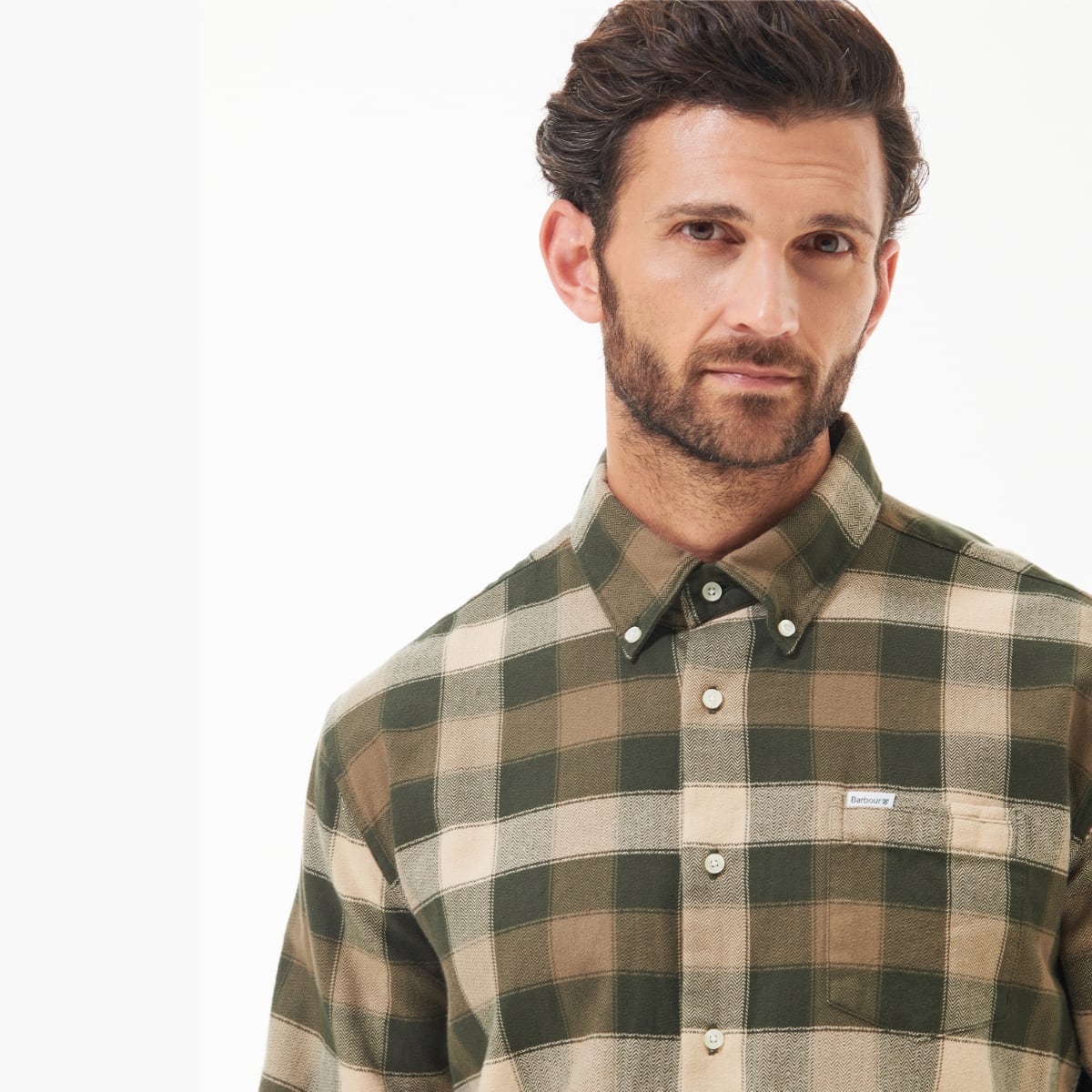 Barbour Damfield Regular Fit Shirt | Olive