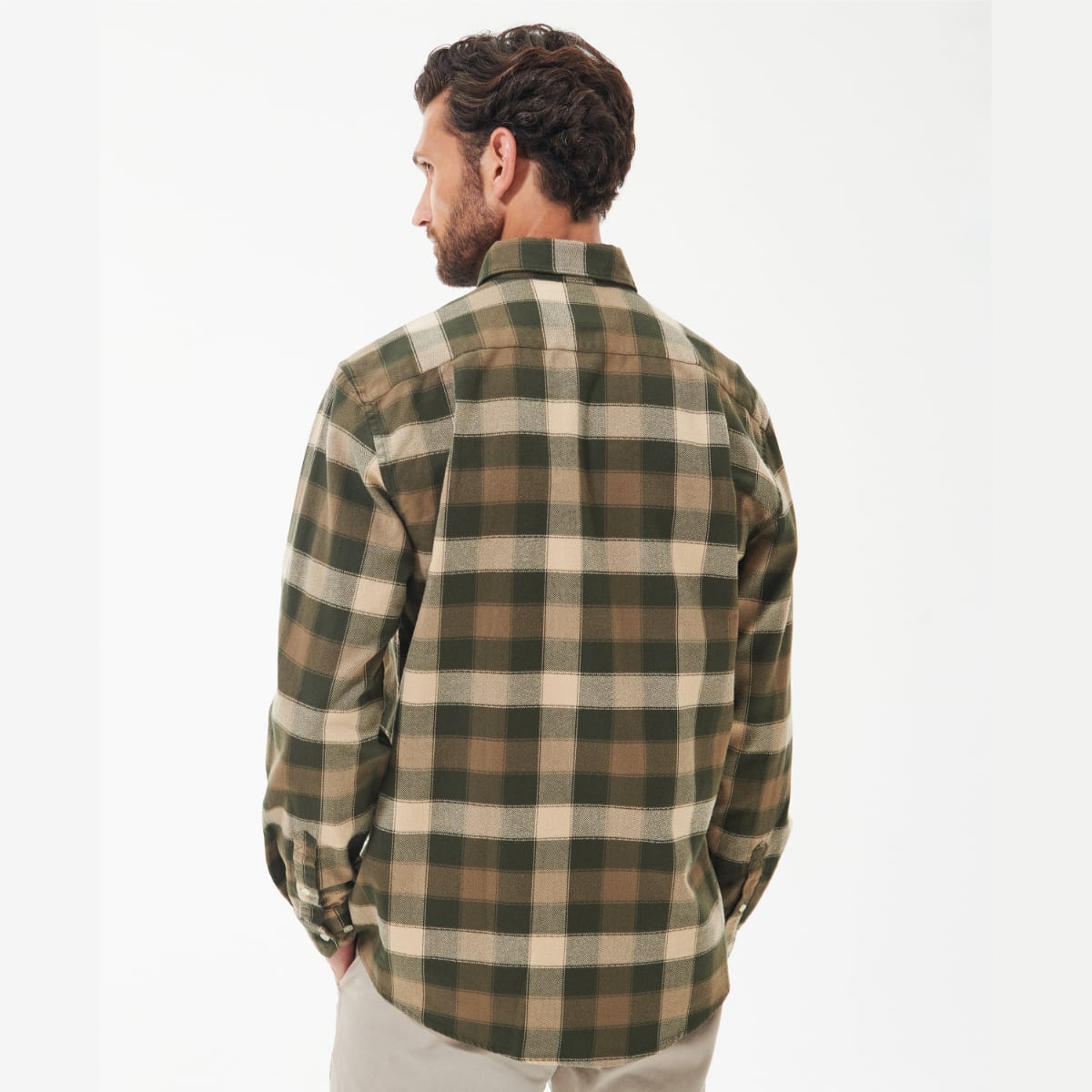 Barbour Damfield Regular Fit Shirt | Olive