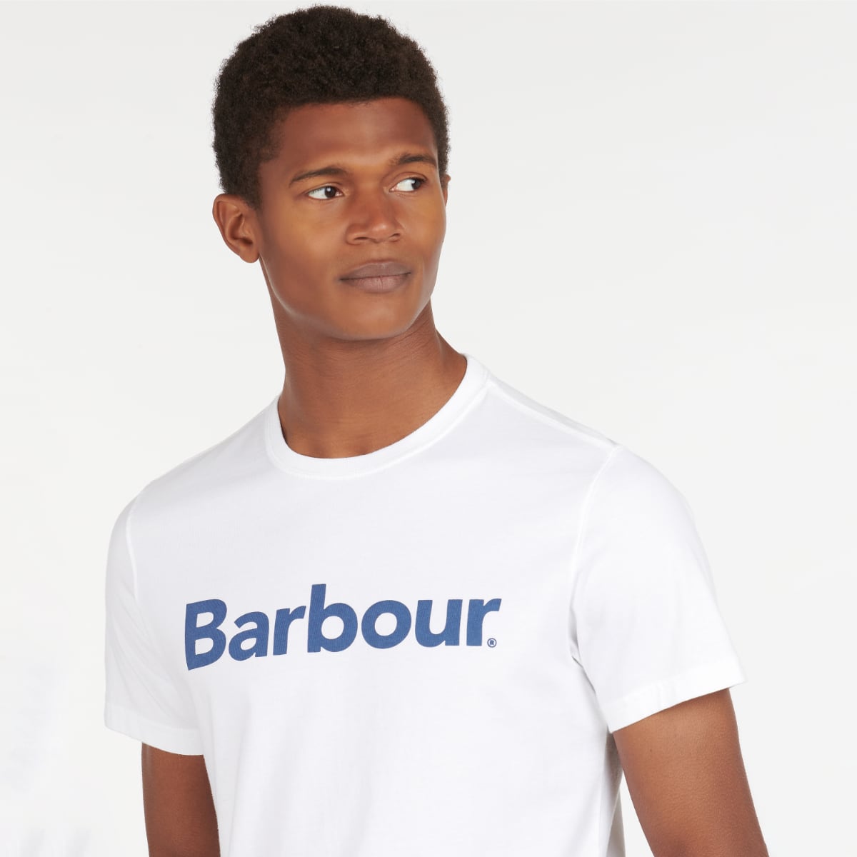 Barbour Men's Logo T-Shirt | White