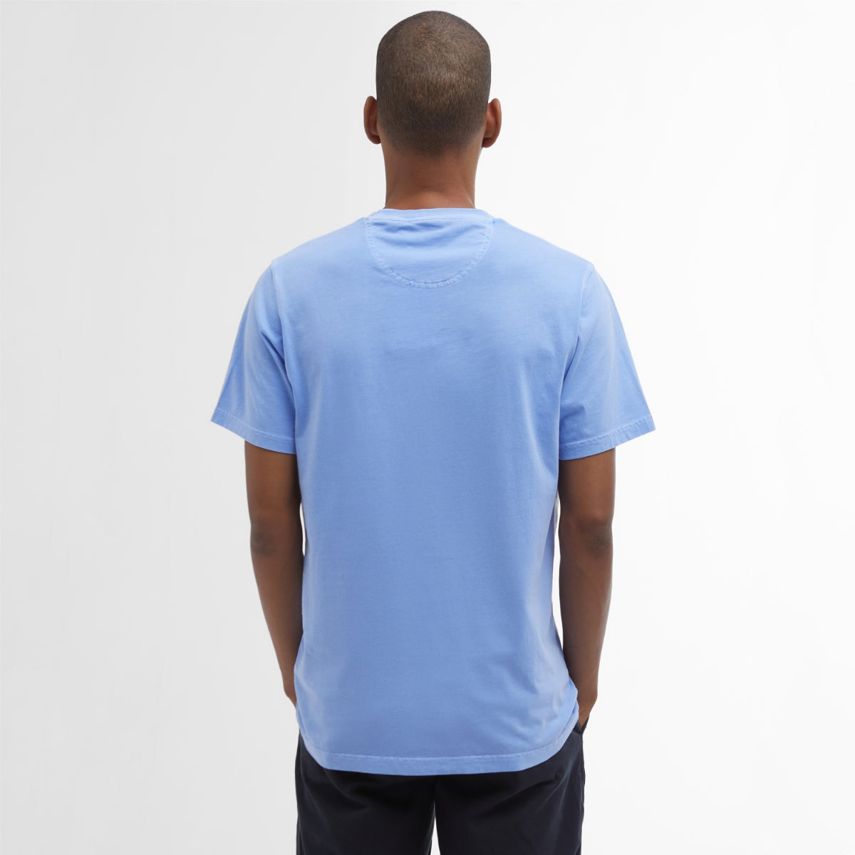 Barbour Men's Garment Dyed T-Shirt | Sky