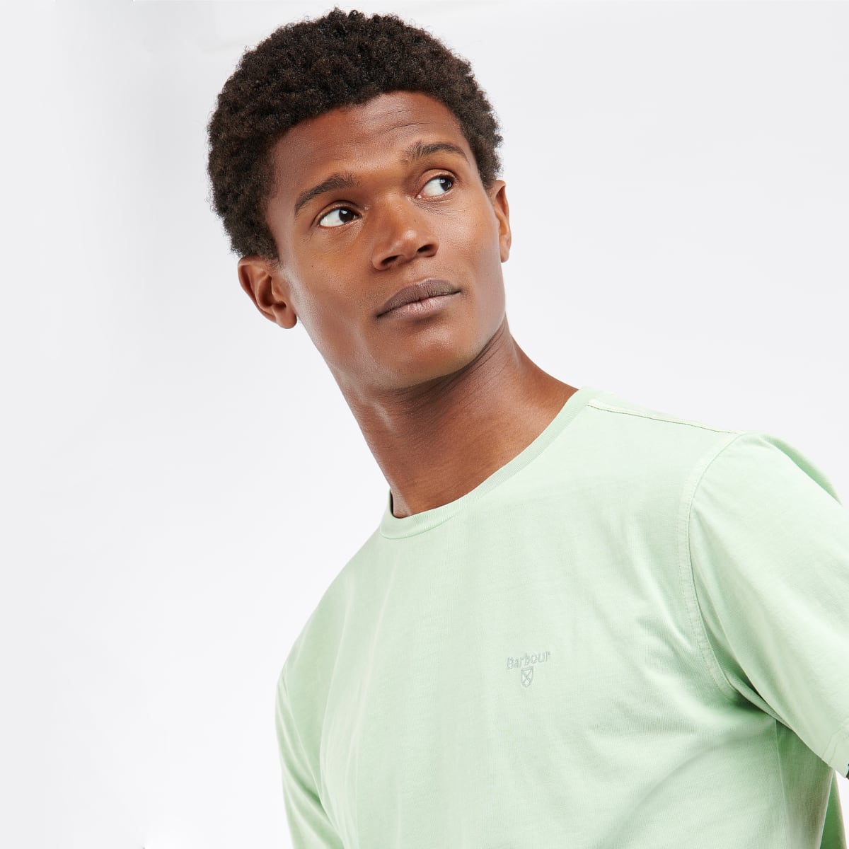 Barbour Men's Garment Dyed T-Shirt | Dusty Mint