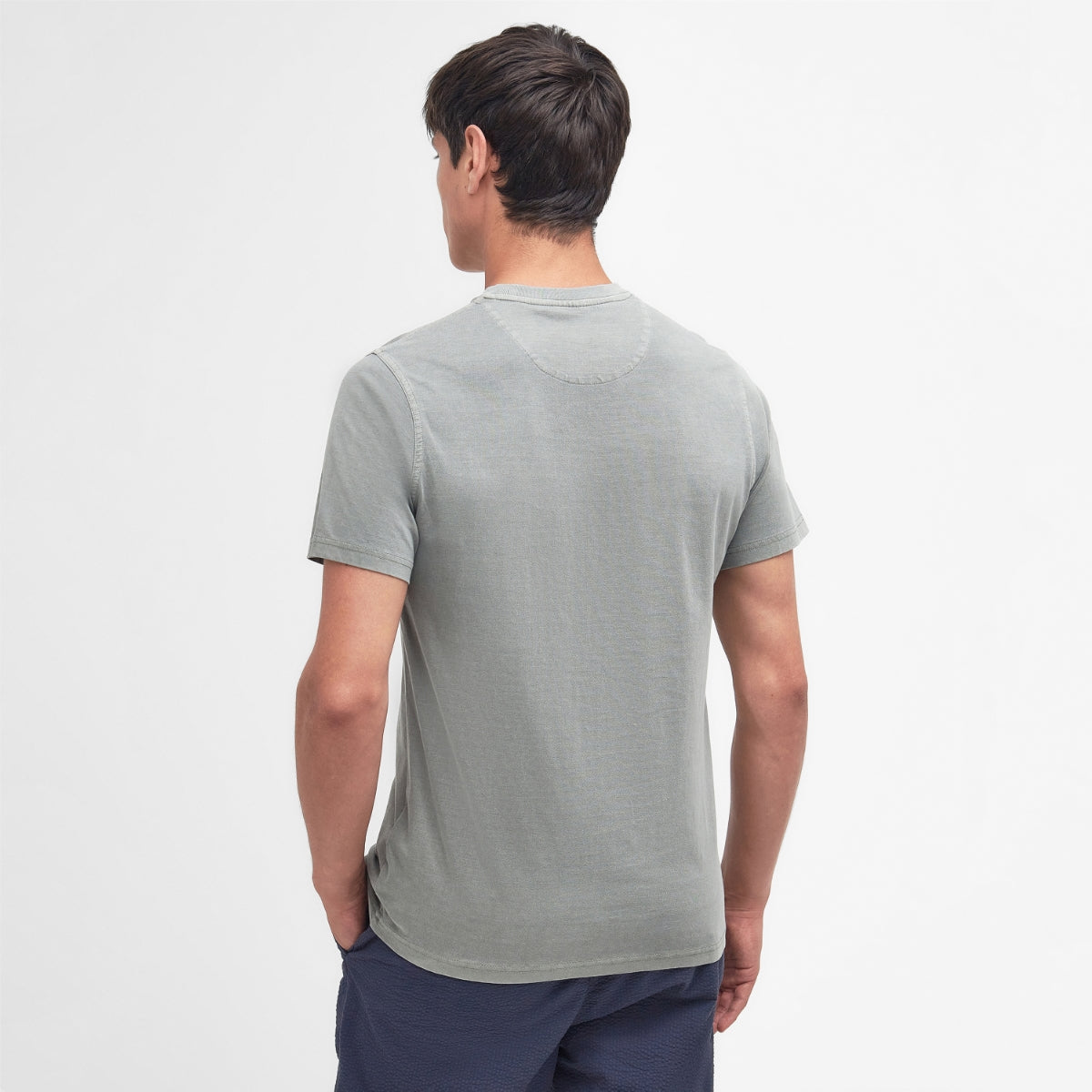 Barbour Men's Garment Dyed T-Shirt | Agave Green