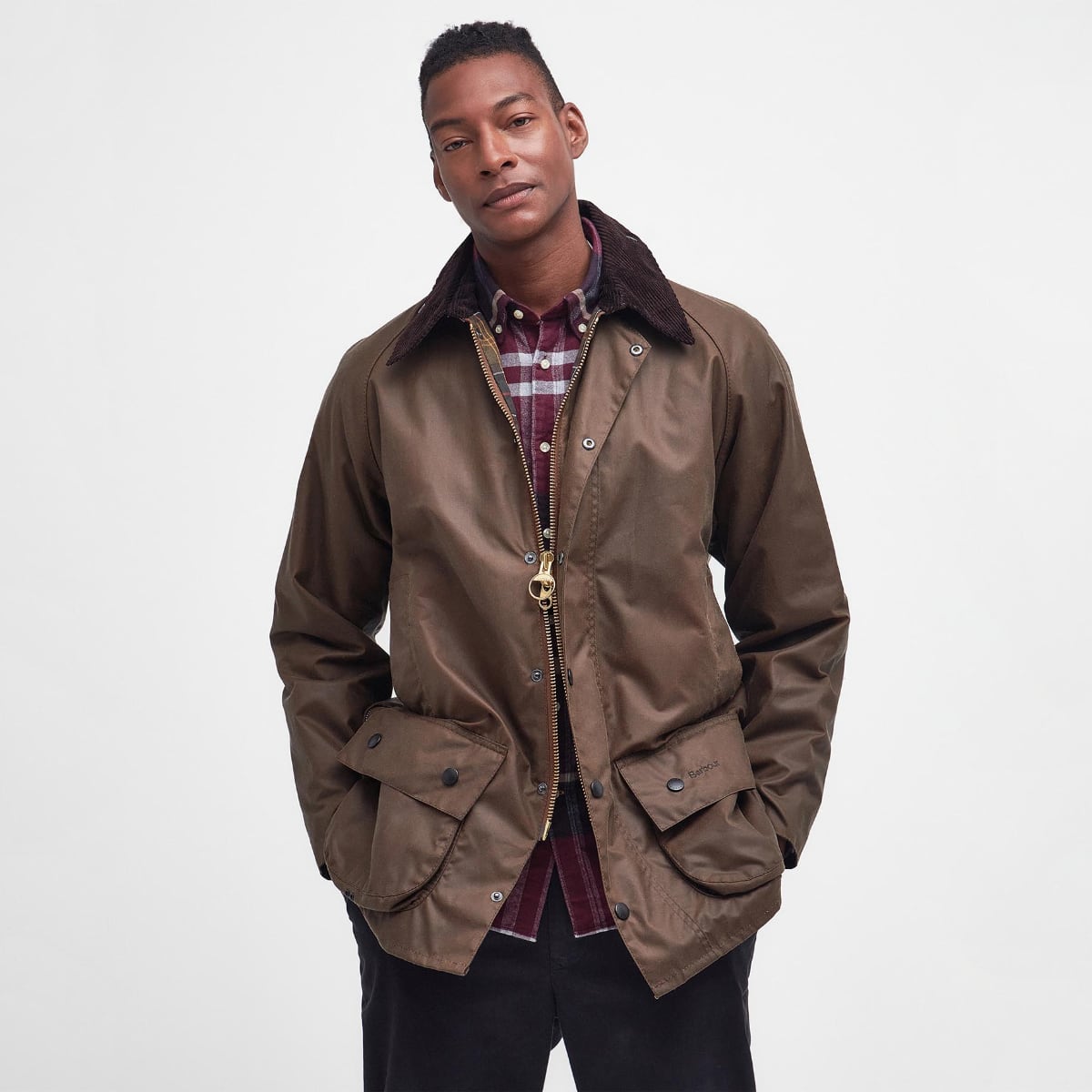 Barbour Beaufort Waxed Jacket Bark – Men's Country Outerwear