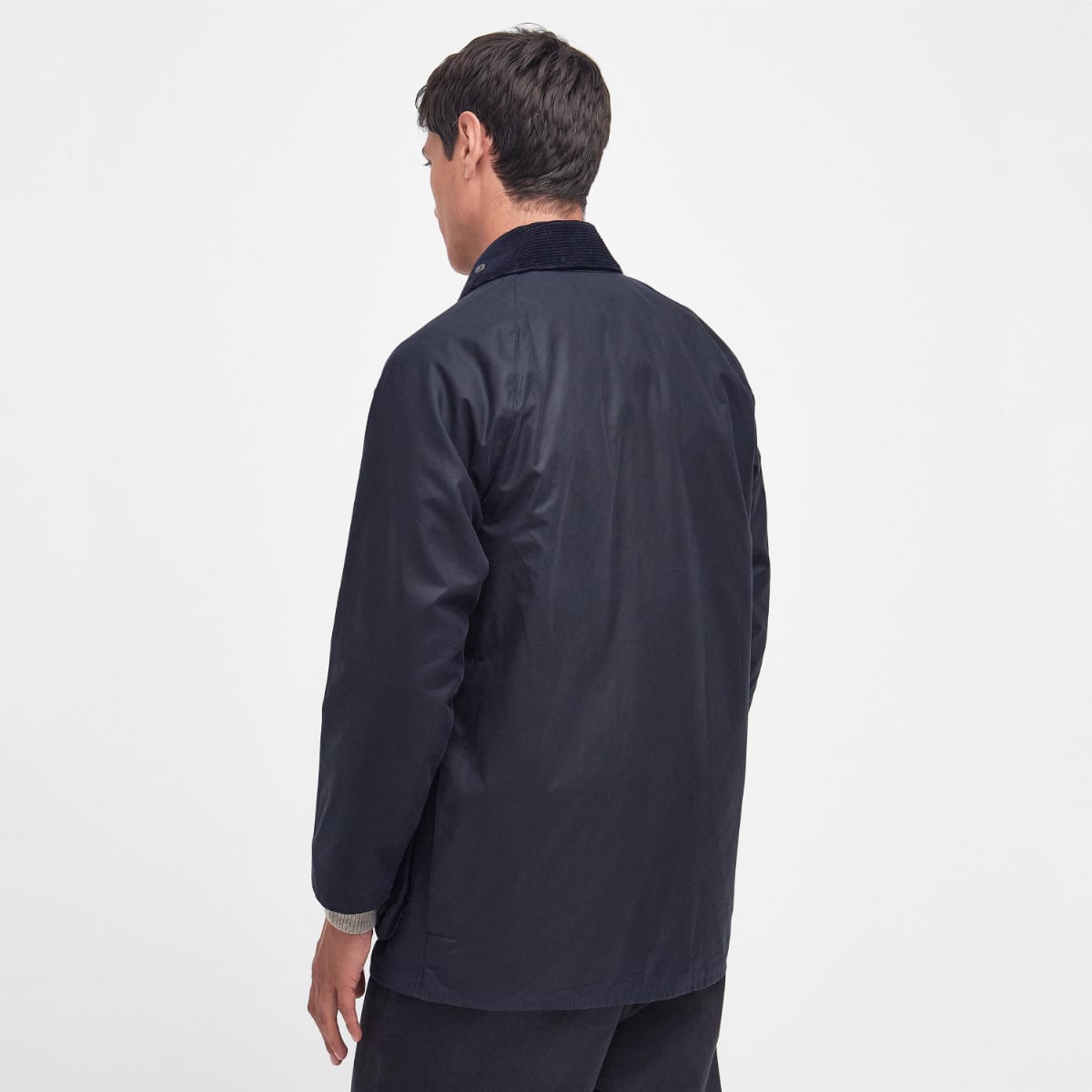 Barbour Beaufort Men's Waxed Jacket | Navy