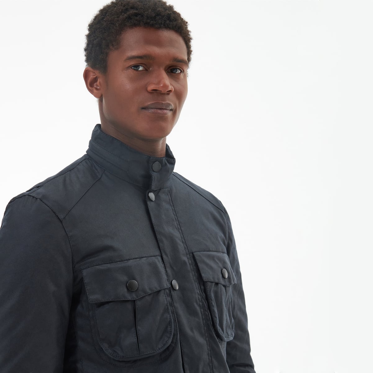 Barbour Corbridge Men's Waxed Jacket | Navy