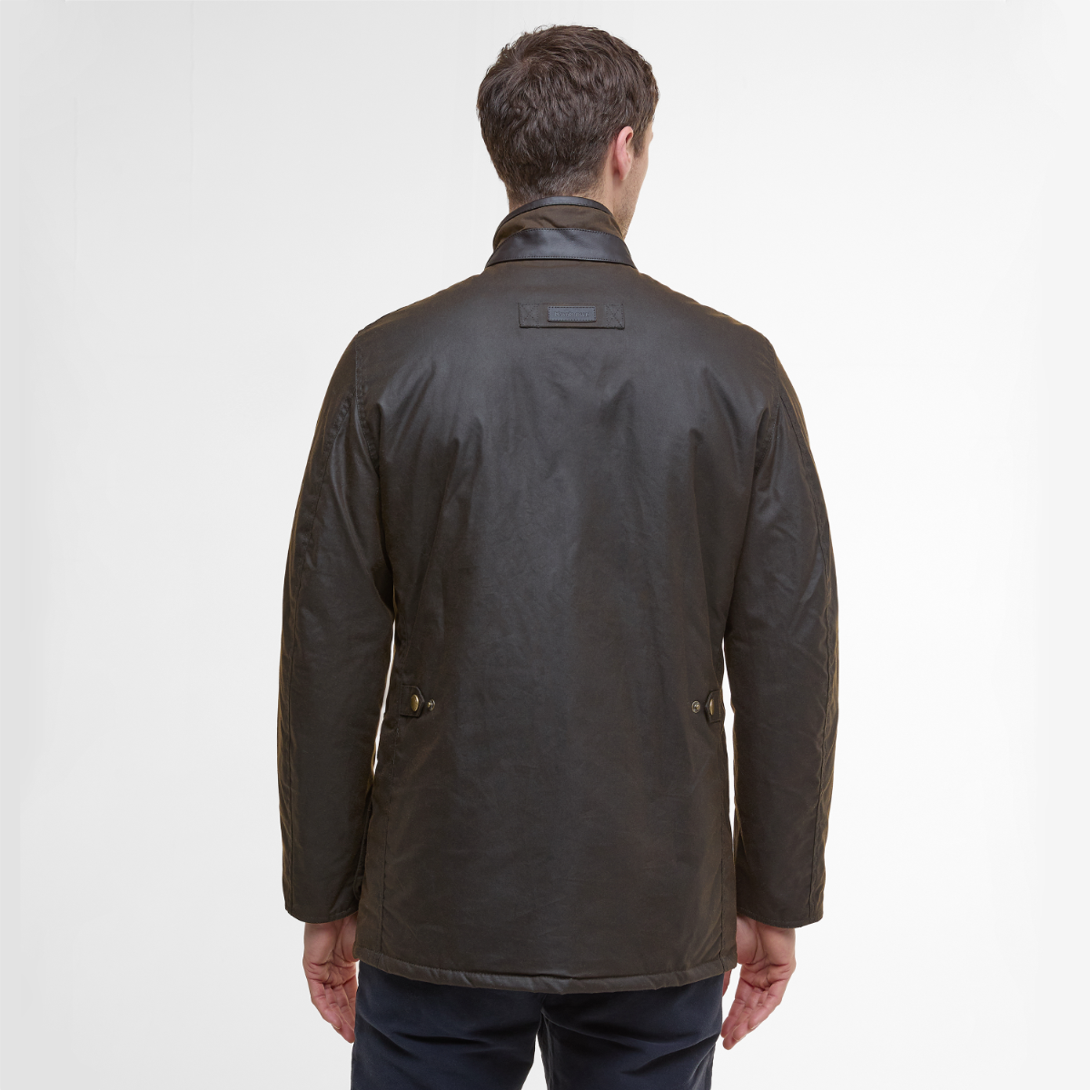 Back view of Barbour Hereford jacket