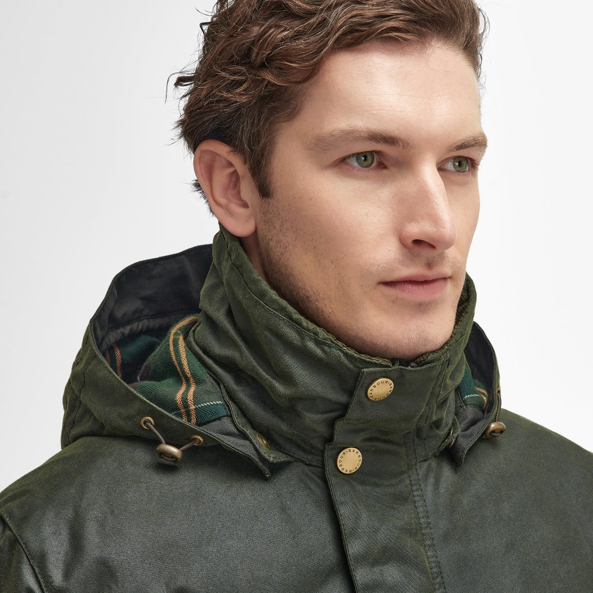 Barbour Bleaberry Men's Waxed Jacket | Fern