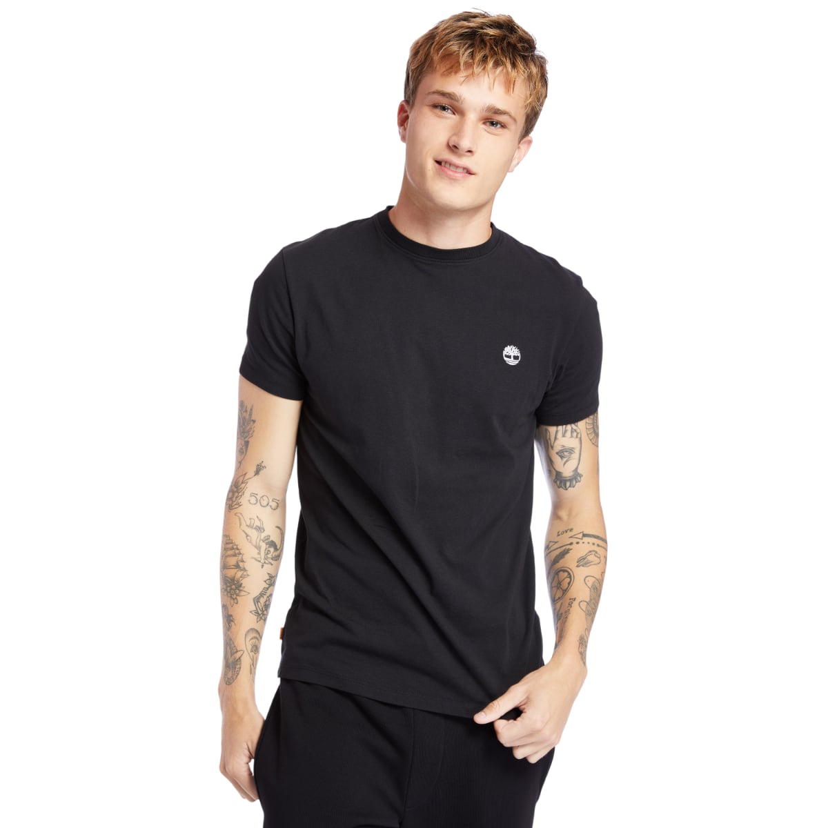 Timberland Dunstan River Men's T-Shirt | Black