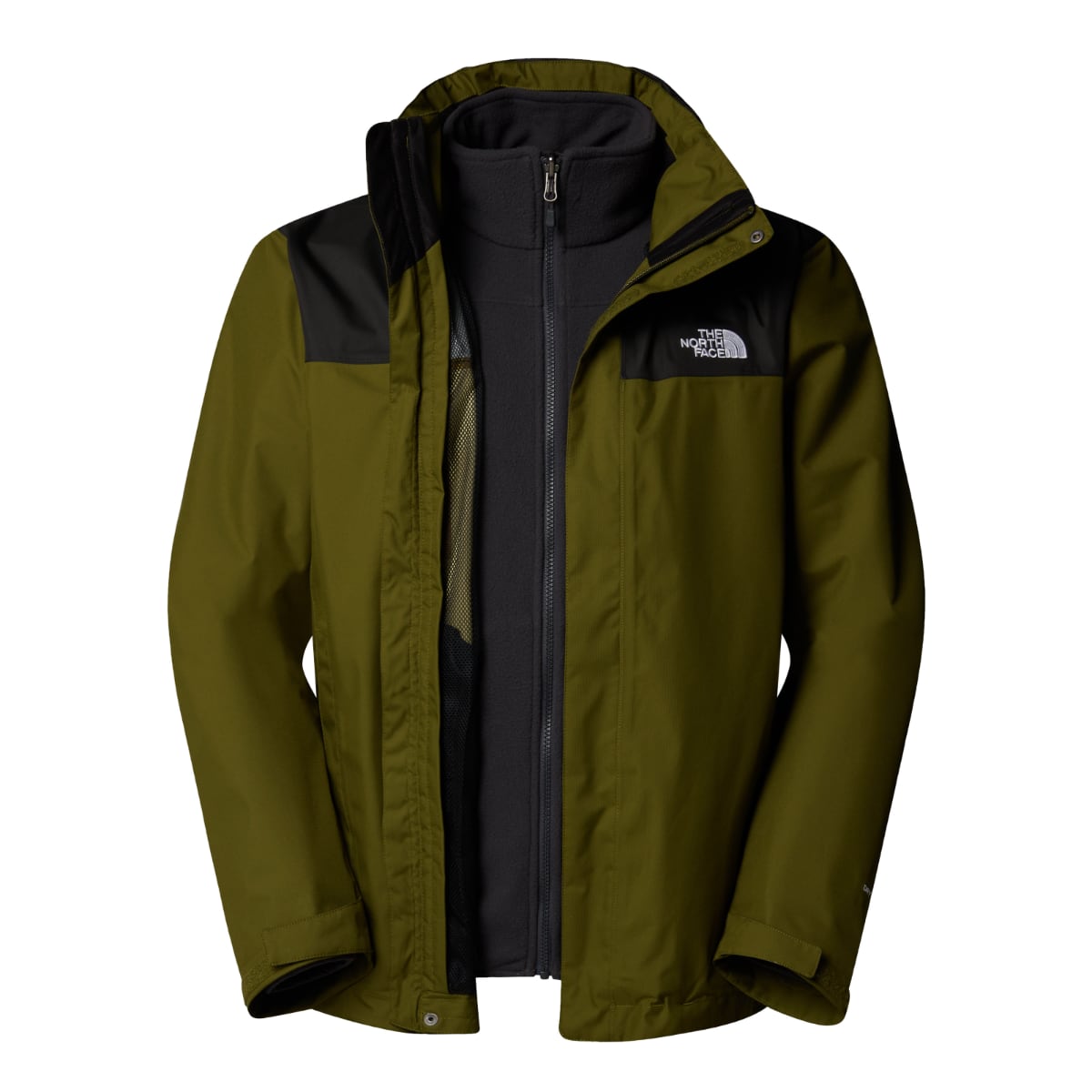 The North Face Evolve II Triclimate Men's Jacket | Forest Olive-Asphalt