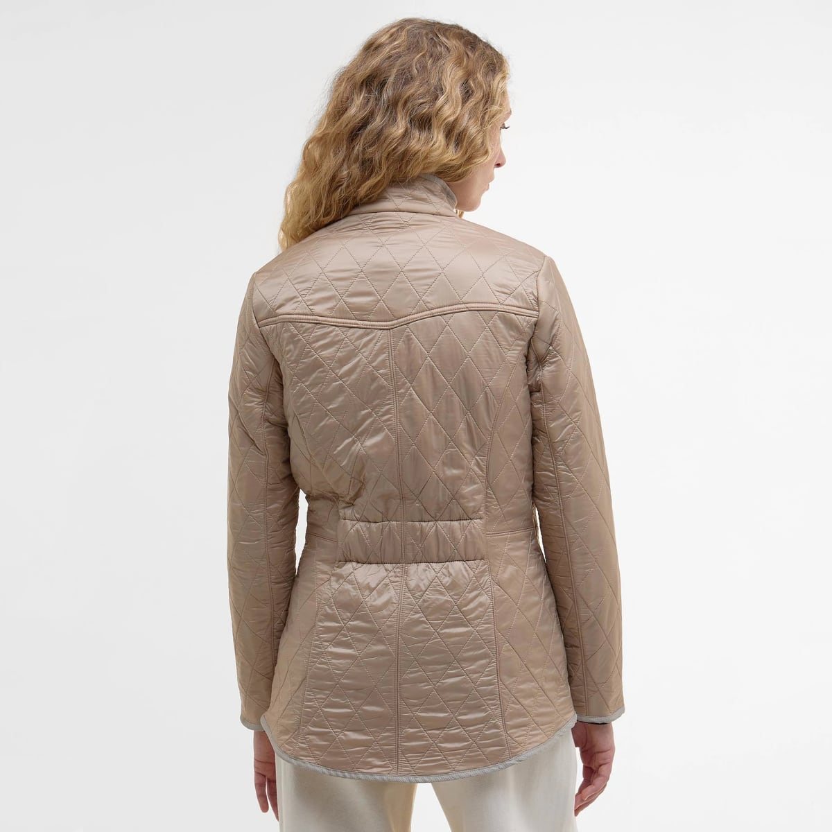 Barbour Cavalry Polarquilt Women's Quilted Jacket | Light Fawn