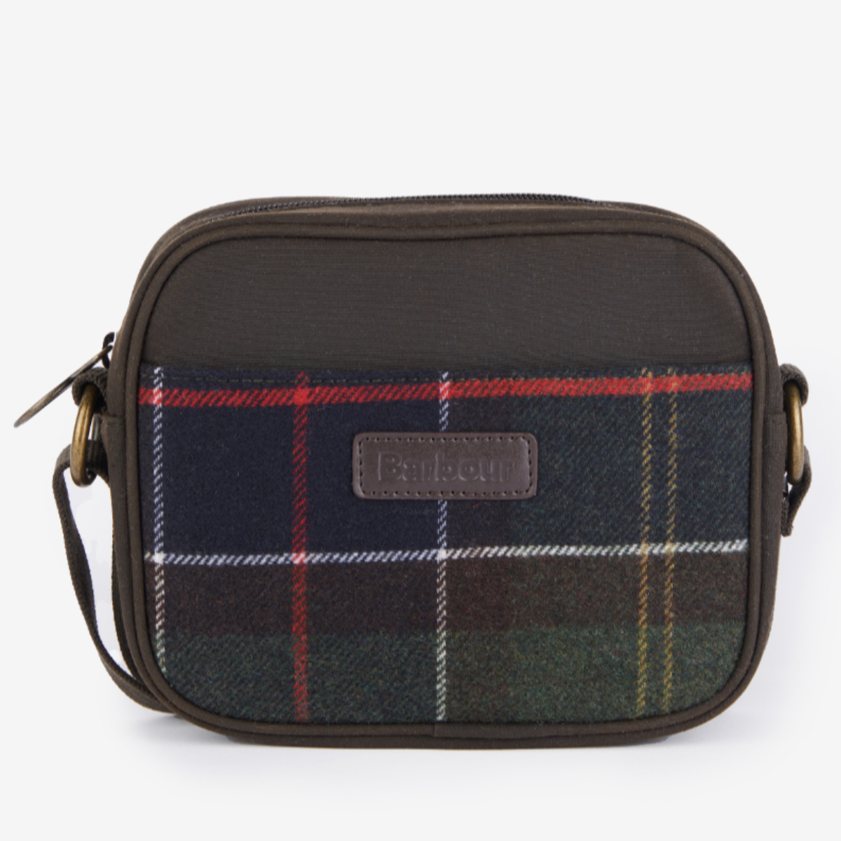 Barbour Contin Cross Body Bag | Classic Tartan