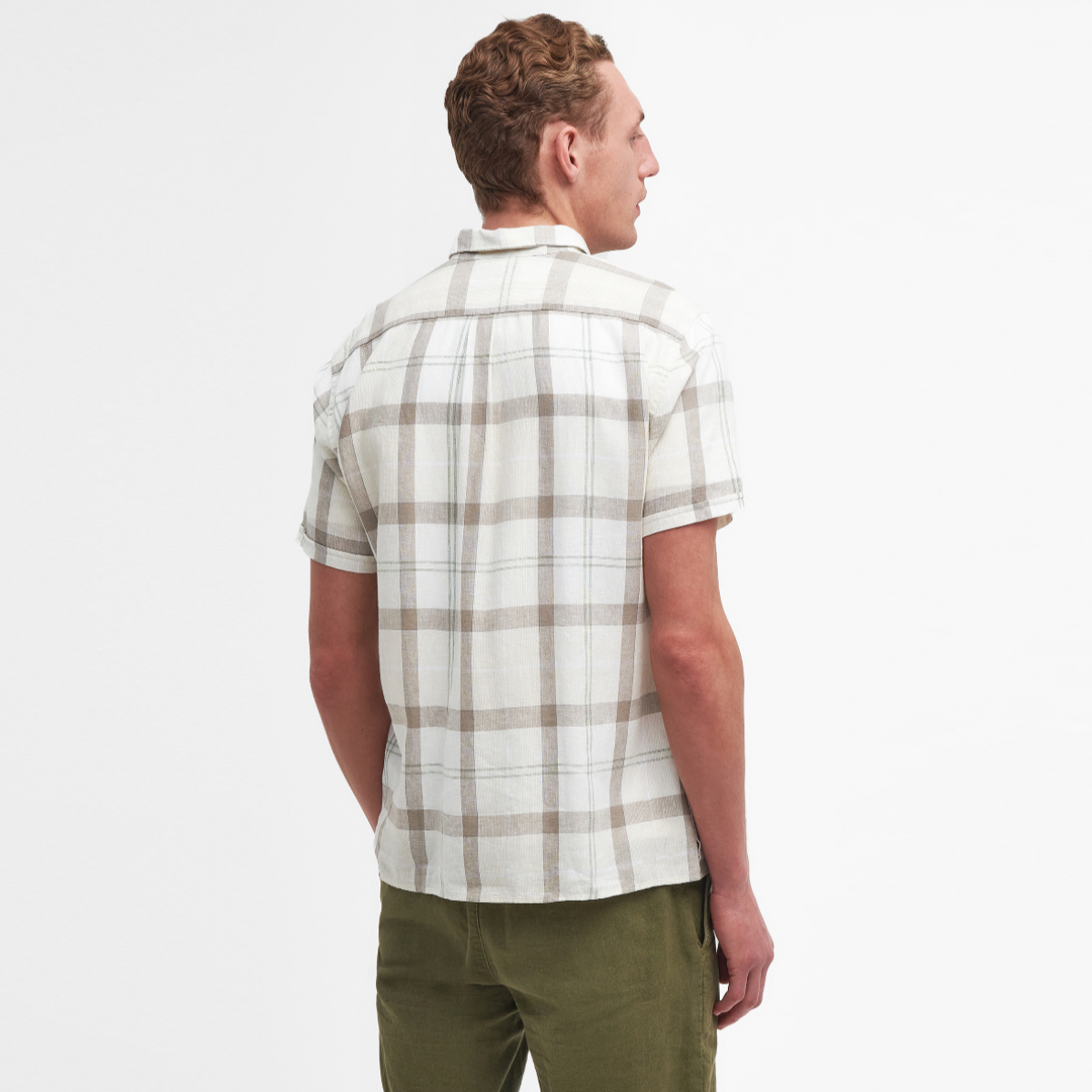 Barbour Croft Short Sleeve Regular Fit Men's Shirt | Saltmarsh Tartan