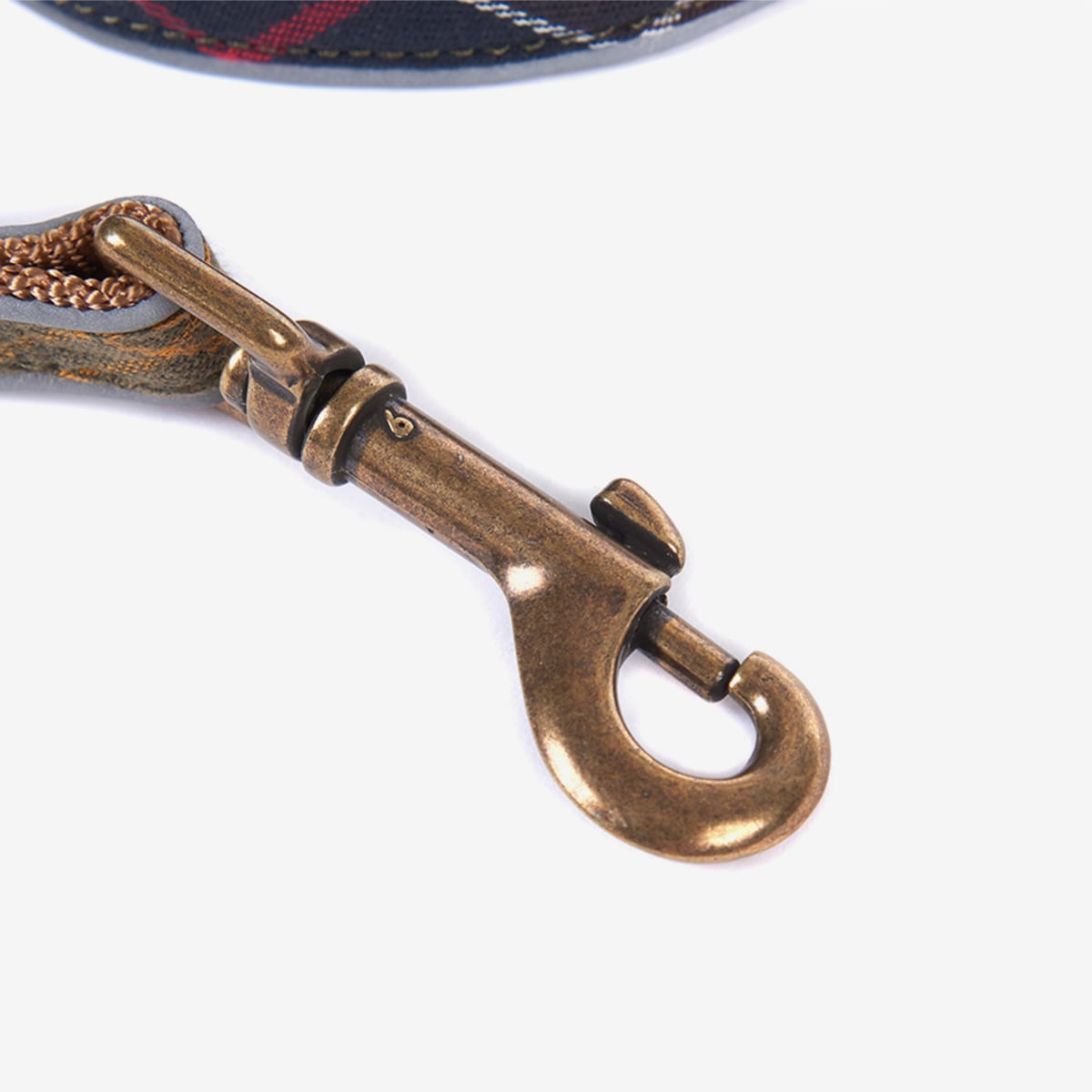 Barbour Reflective Tartan Dog Lead | Classic Tartan