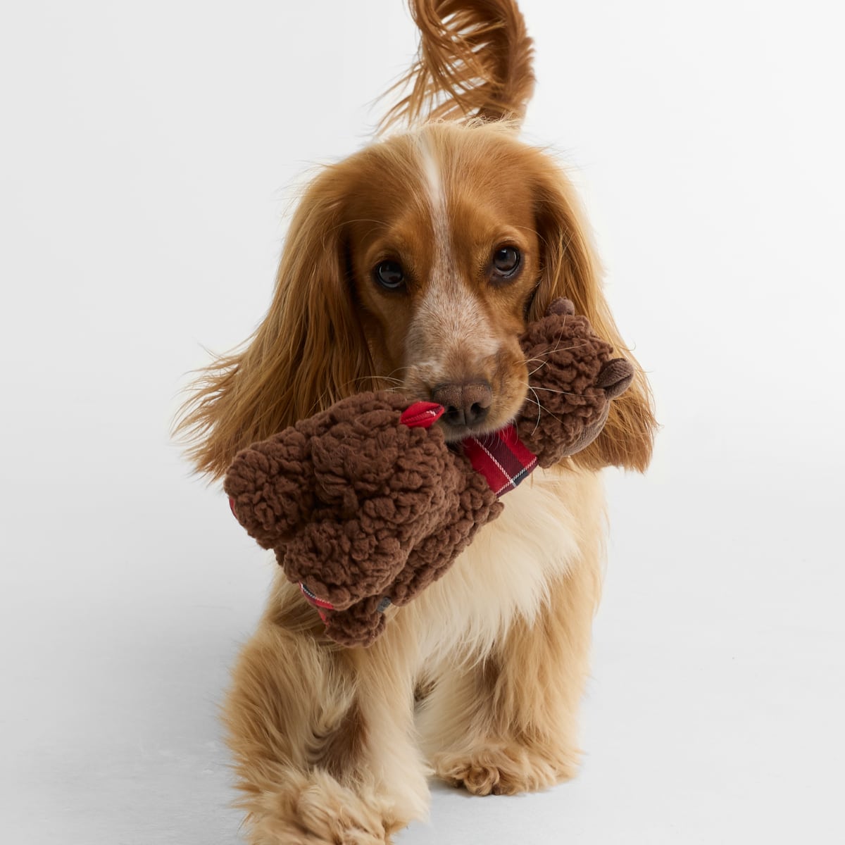 Barbour Llama Dog Toy | Brown
