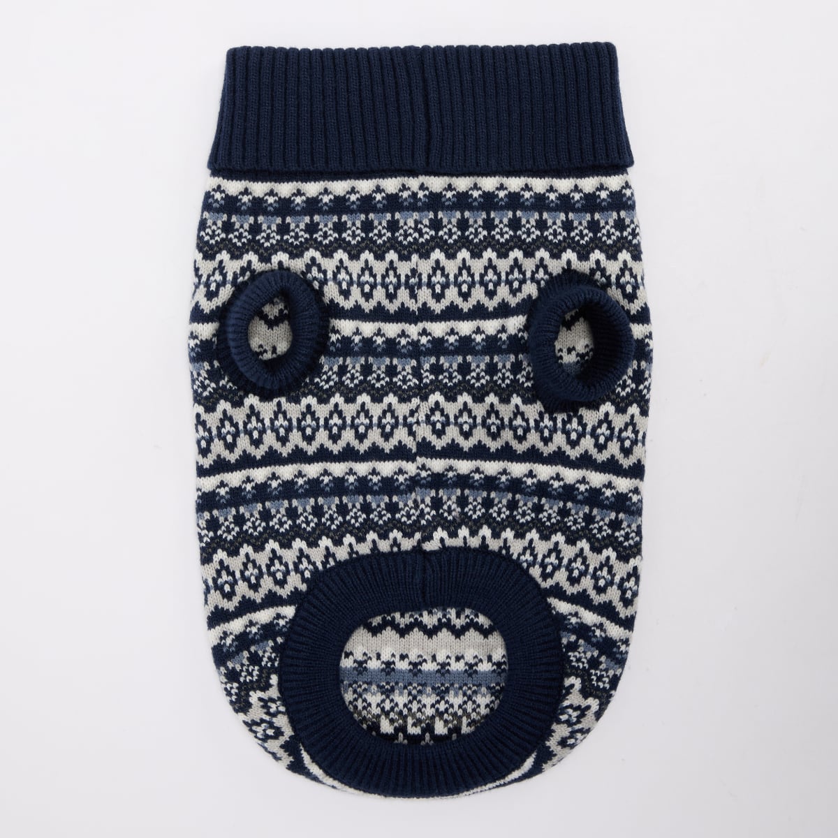 Barbour Marlow Fair Isle Dog Jumper | Navy