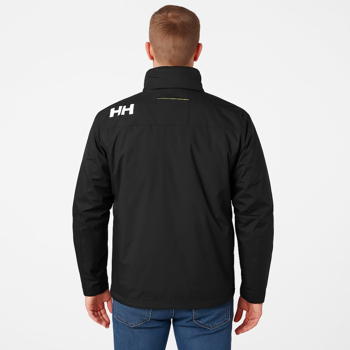 Helly Hansen Crew Hooded Pile Men's Jacket | Black