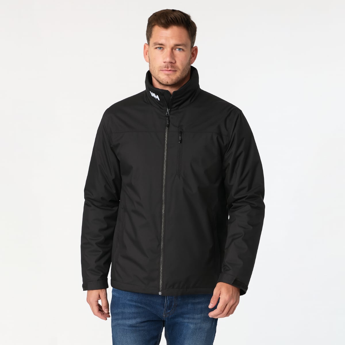 Helly Hansen Crew Hooded Pile Men's Jacket | Black
