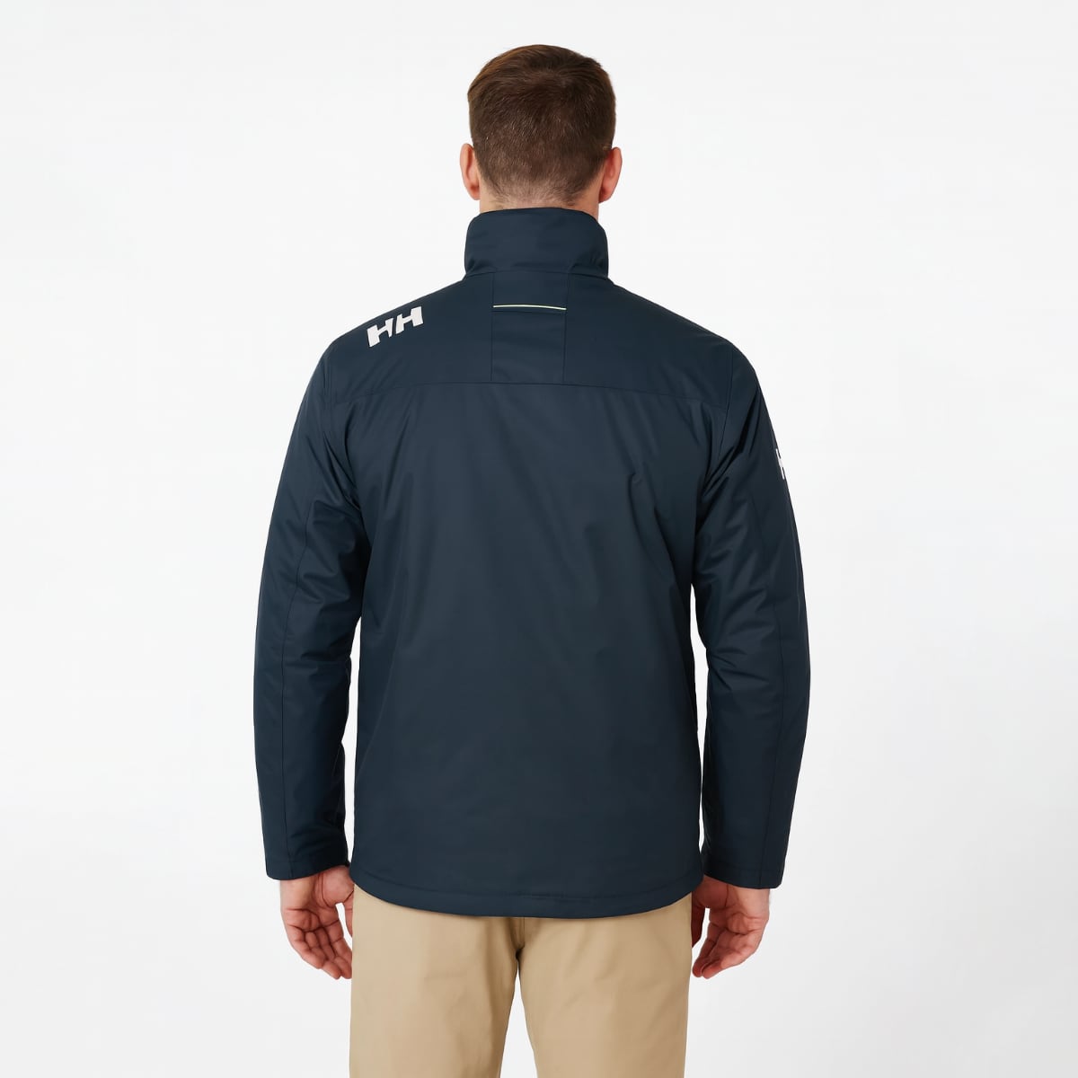 Helly Hansen Crew Hooded Pile Men's Jacket | Navy