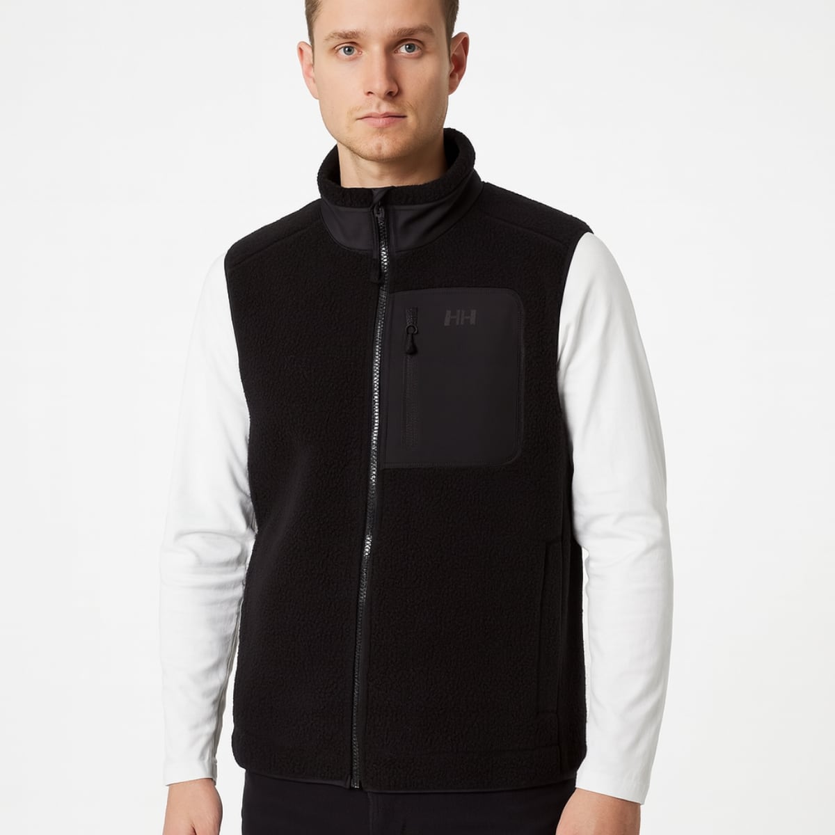 Helly Hansen Panorama Pile Fleece Men's Vest | Black