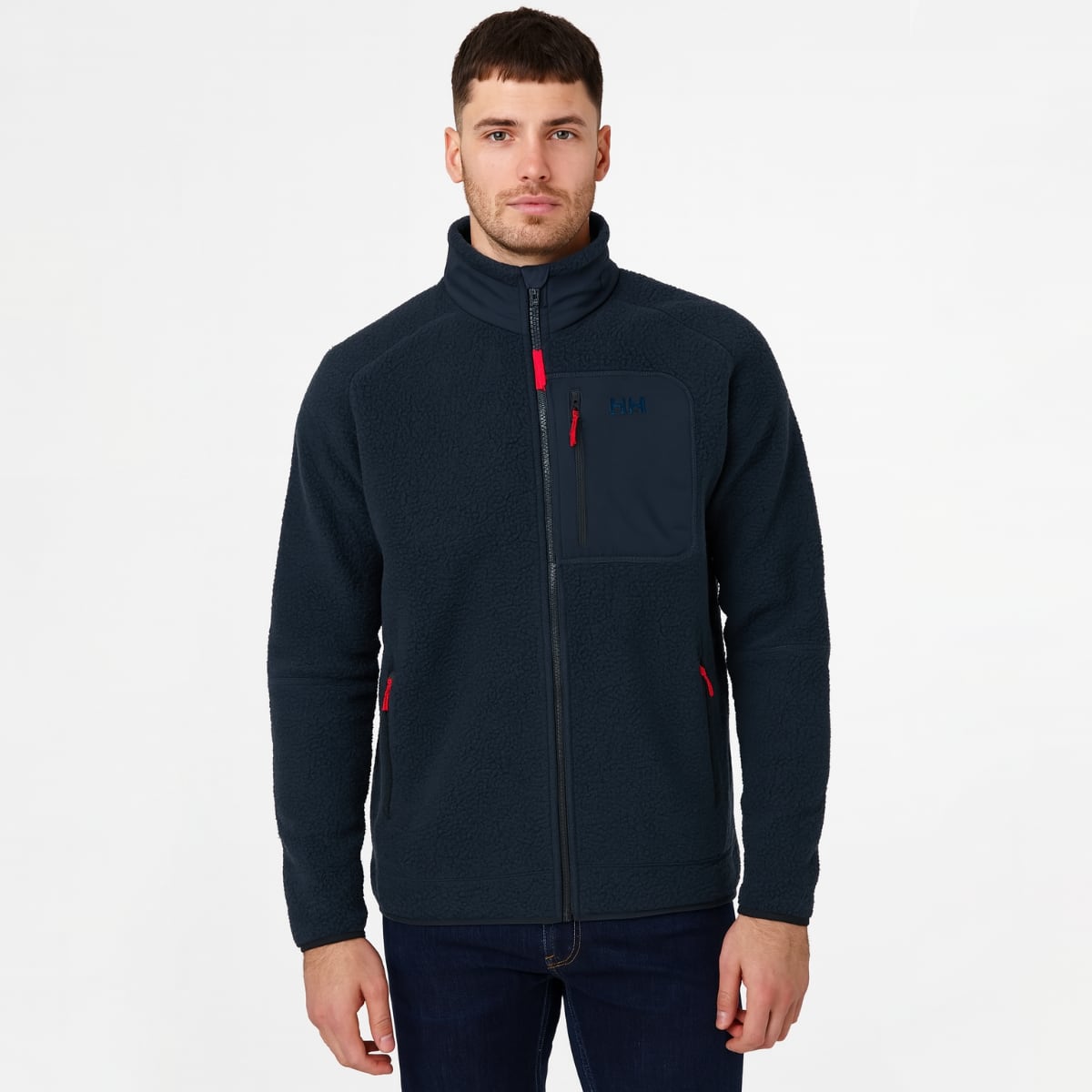Helly Hansen Panorama Pile Fleece Men's Jacket | Navy