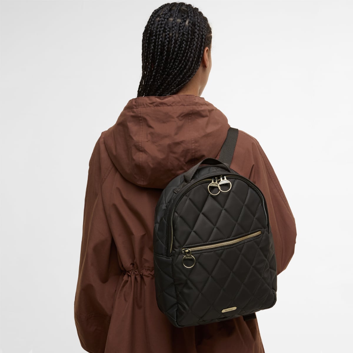 Barbour Quilted Backpack | Olive