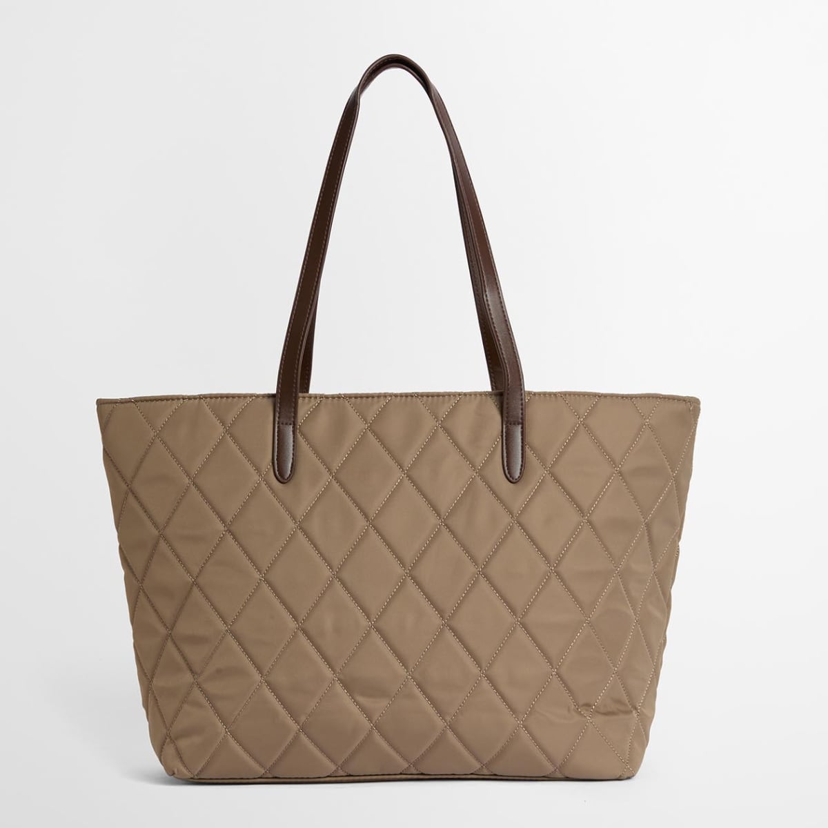 Barbour Quilted Tote Bag | Sand