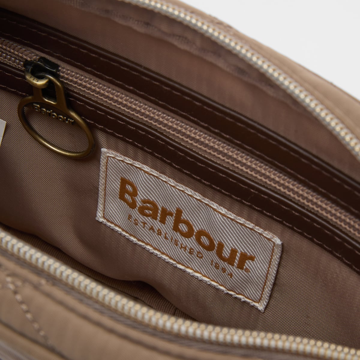 Barbour Quilted Crossbody Bag | New Sand