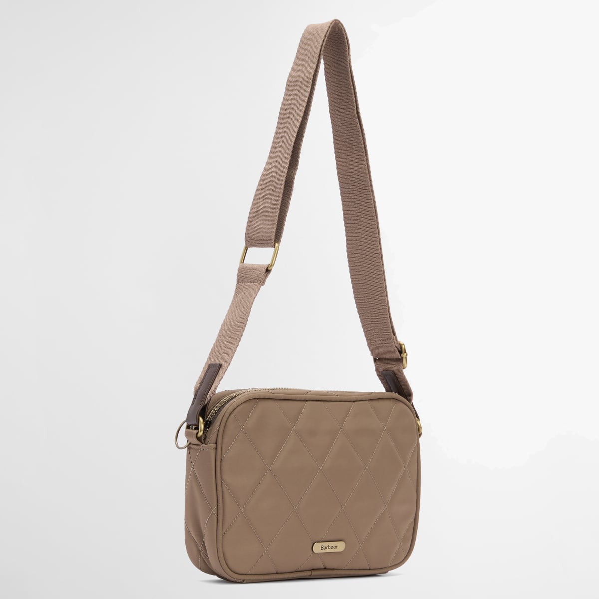 Barbour Quilted Crossbody Bag | New Sand
