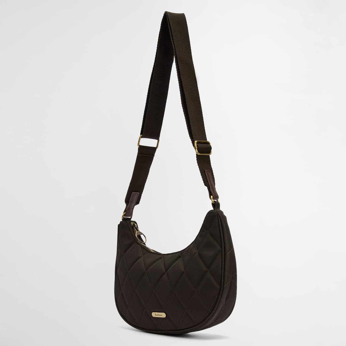 Barbour Quilted Sling Shoulder Bag | Olive