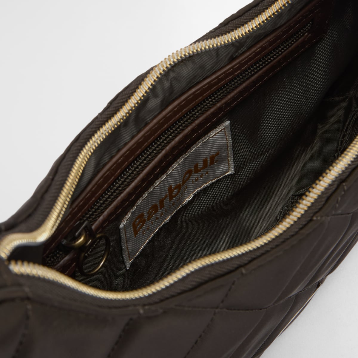 Barbour Quilted Sling Shoulder Bag | Olive