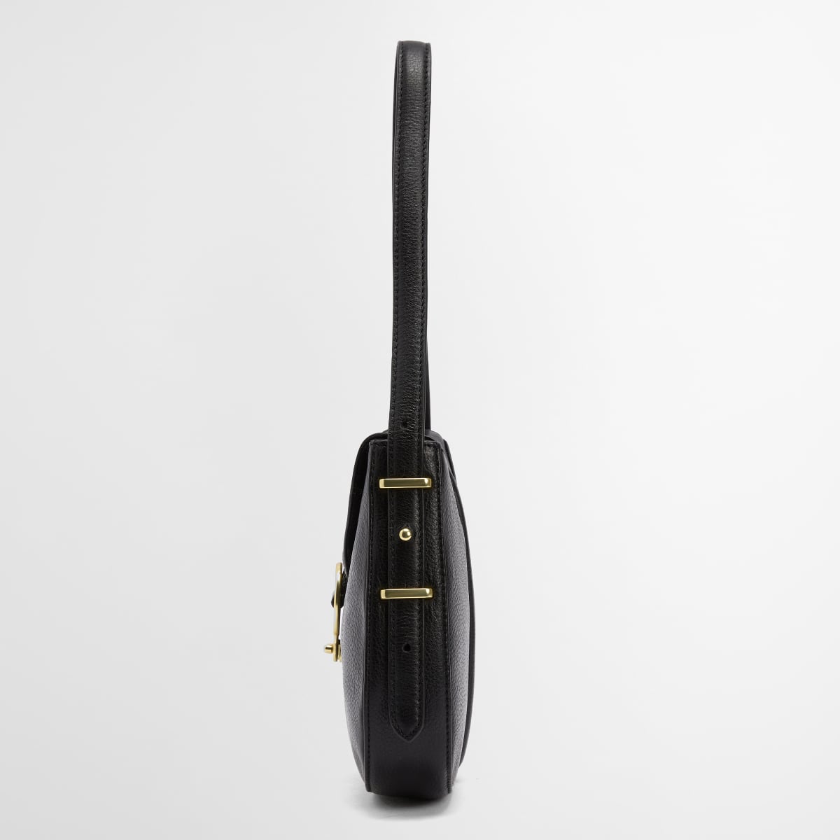 Barbour Alder Leather Shoulder Bag | Black