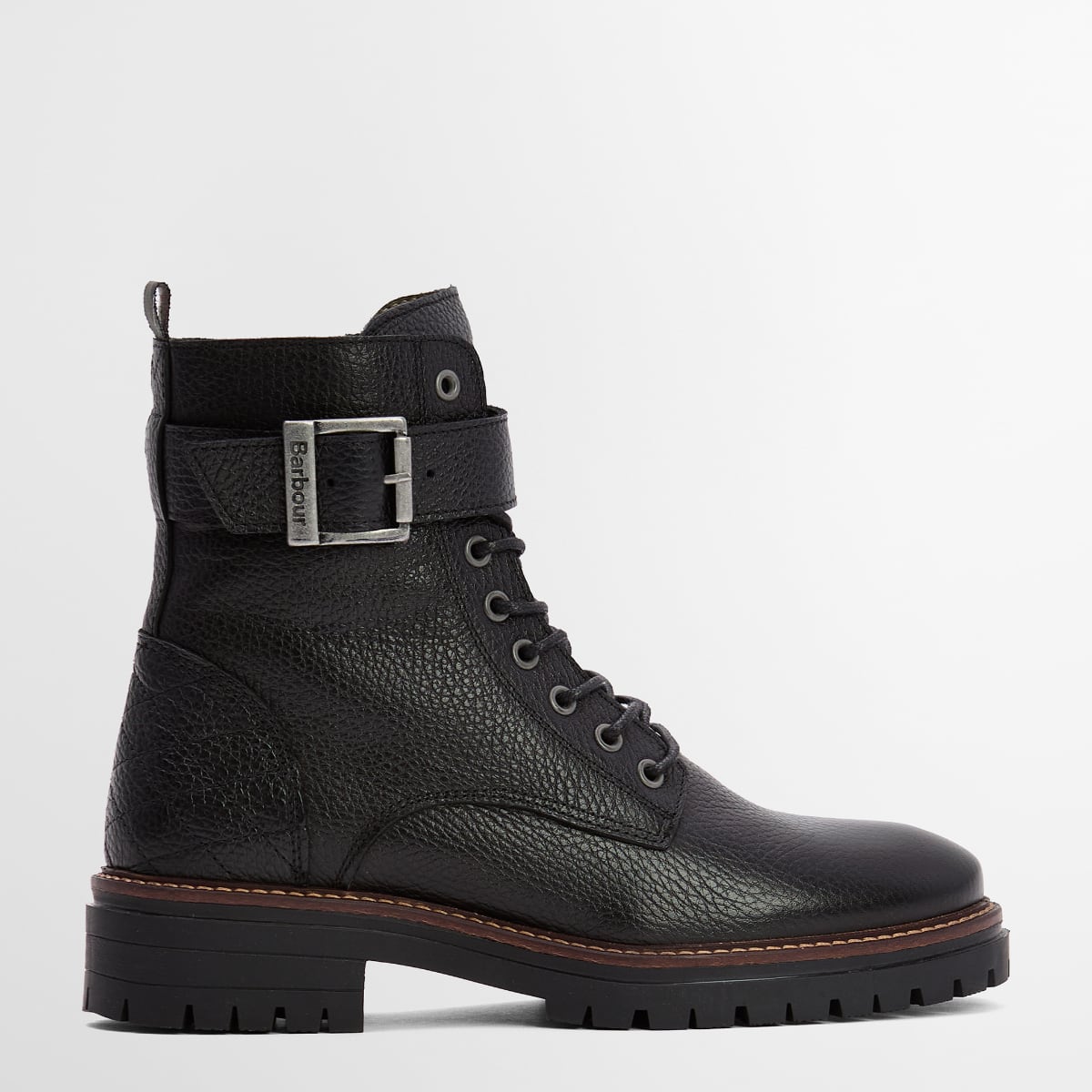 Barbour Heidi Women's Commando Boots | Black