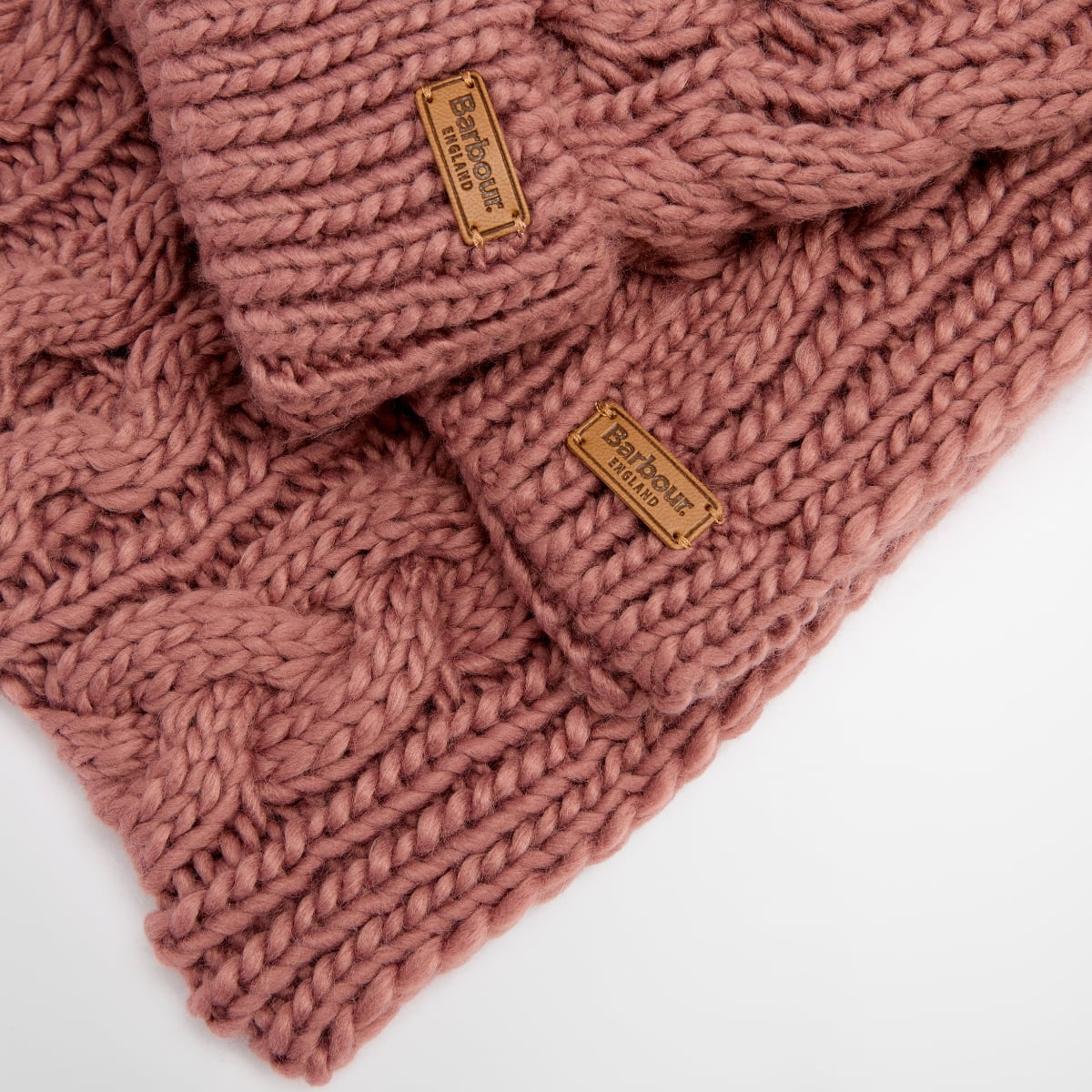 Barbour Penshaw Beanie & Scarf Set | Arabesque
