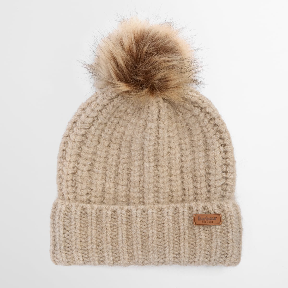 Barbour Saltburn Beanie & Scarf Set | Gardenia Tartan