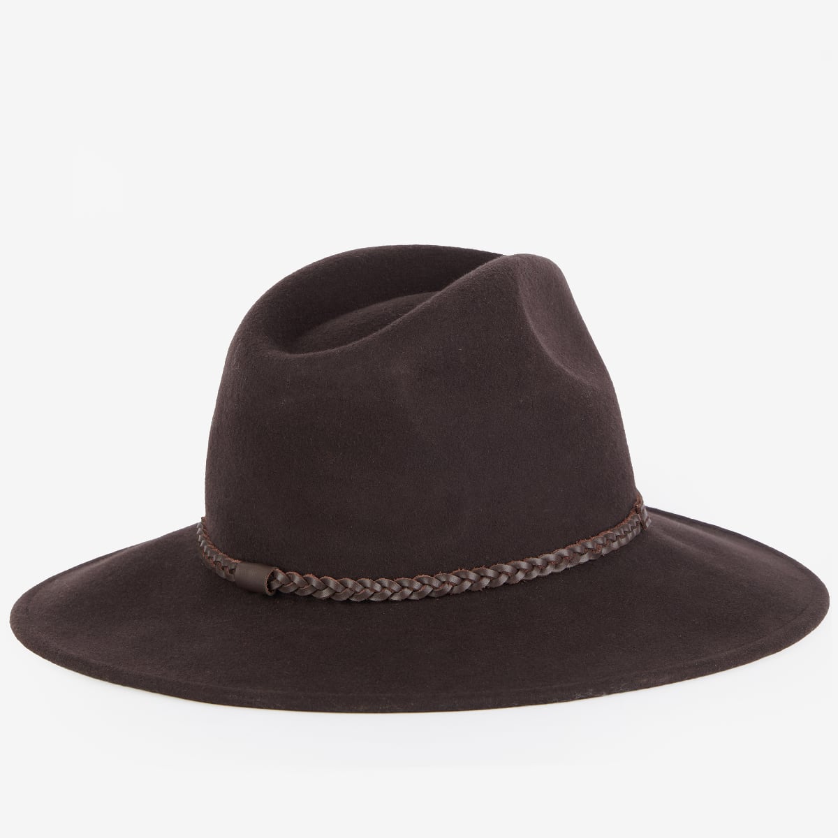 Barbour Women's Tack Fedora Hat | Chocolate-Praline