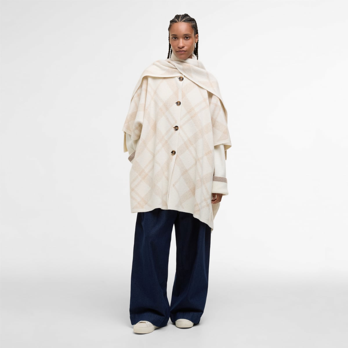 Barbour Vienna Knitted Women's Cape | Multi