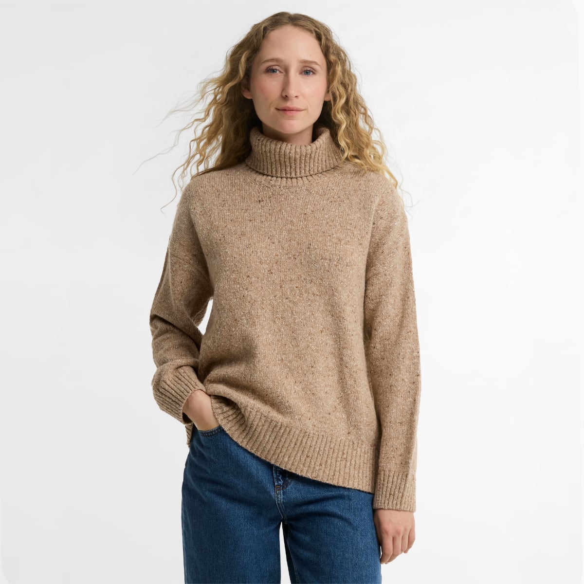 Barbour Stanford Fleck Roll-Neck Jumper | Warm Trench
