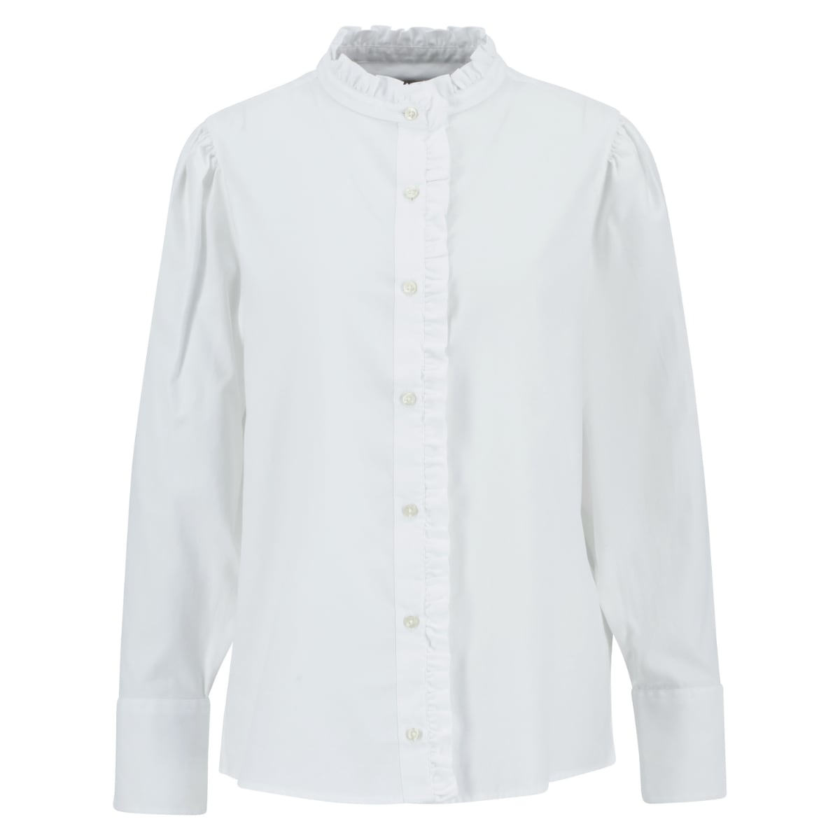 Barbour Embleton Women's Long-Sleeved Shirt | White