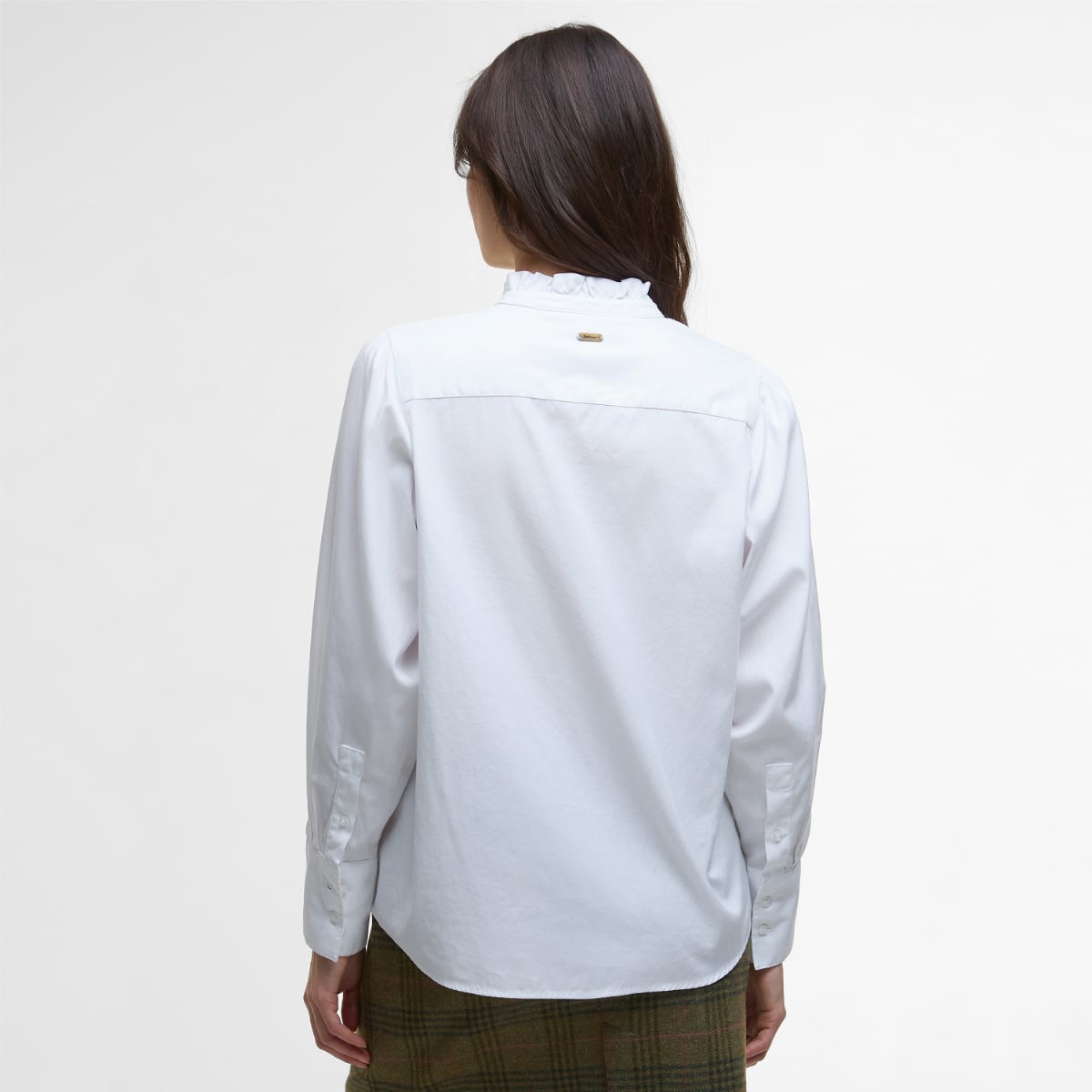 Barbour Embleton Women's Long-Sleeved Shirt | White