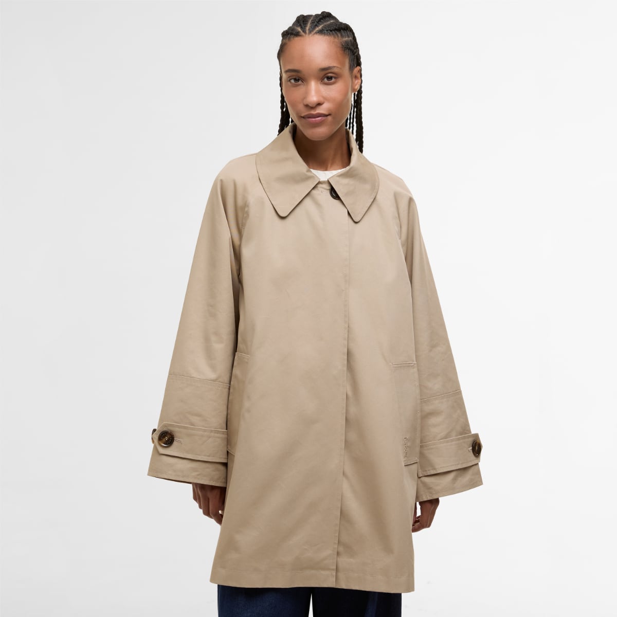 Barbour Kennedy Women's Showerproof Jacket | Honey