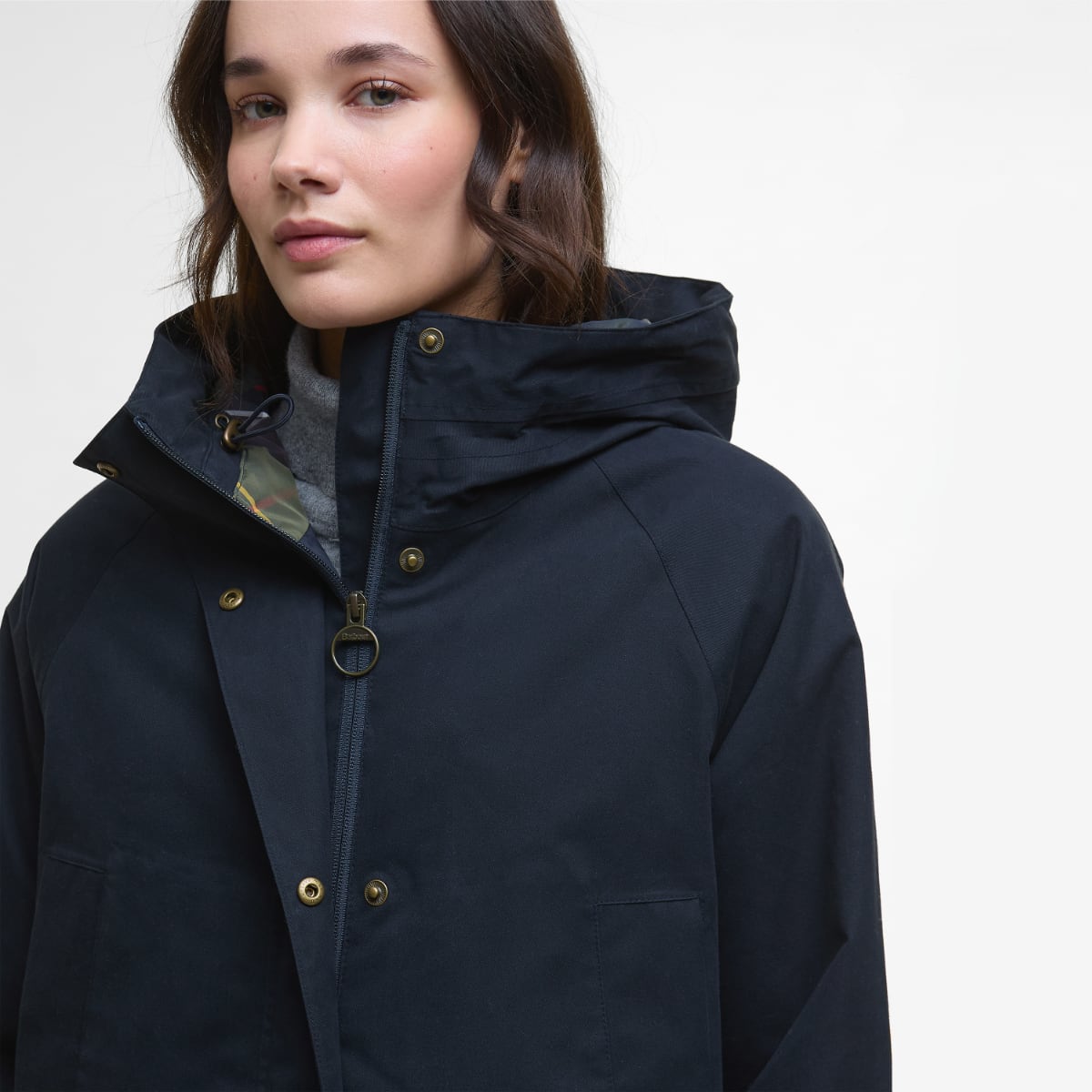 Barbour Winter Beadnell Women's Waterproof Jacket | Dark Navy